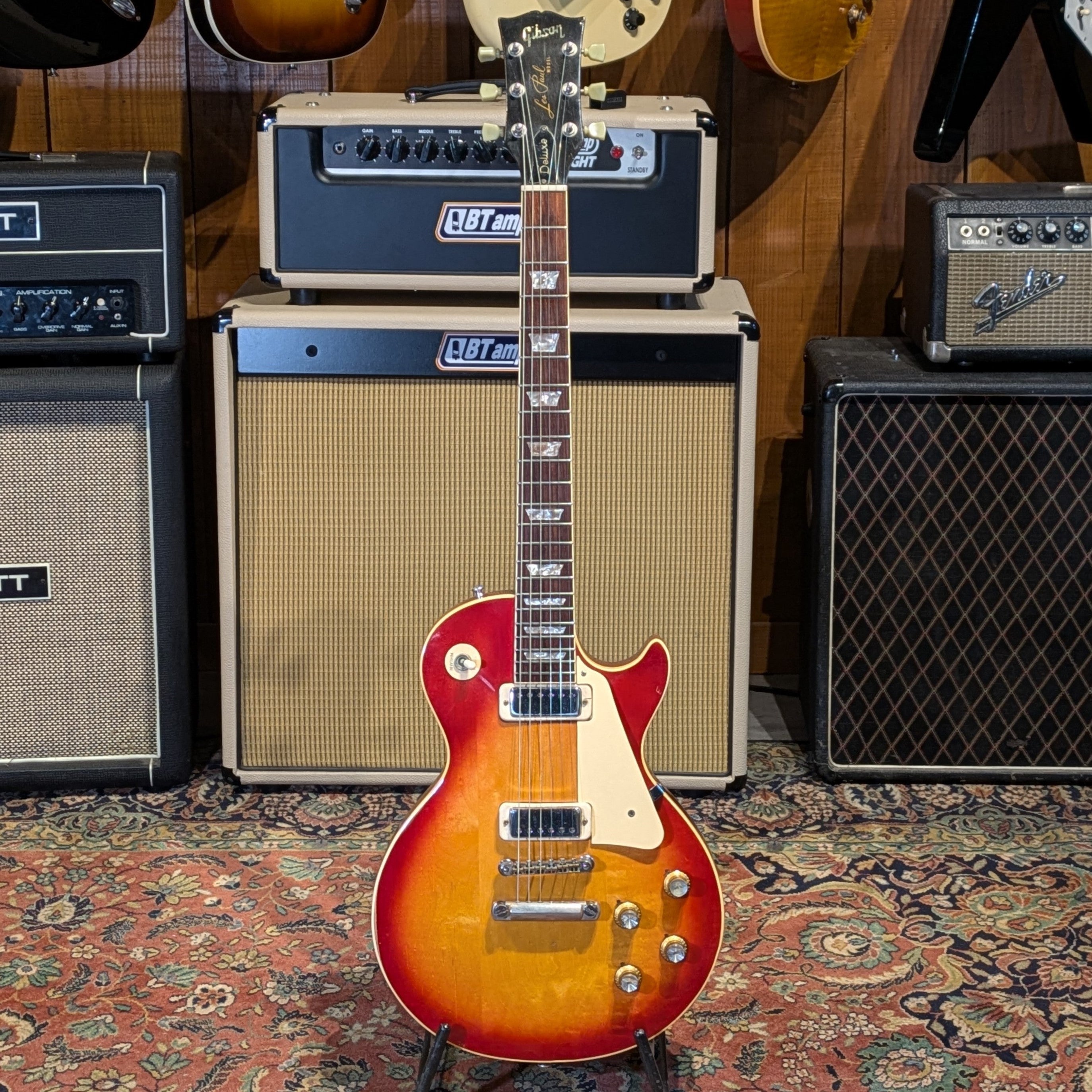 Gibson Les Paul Deluxe 1974 - Cherry Sunburst