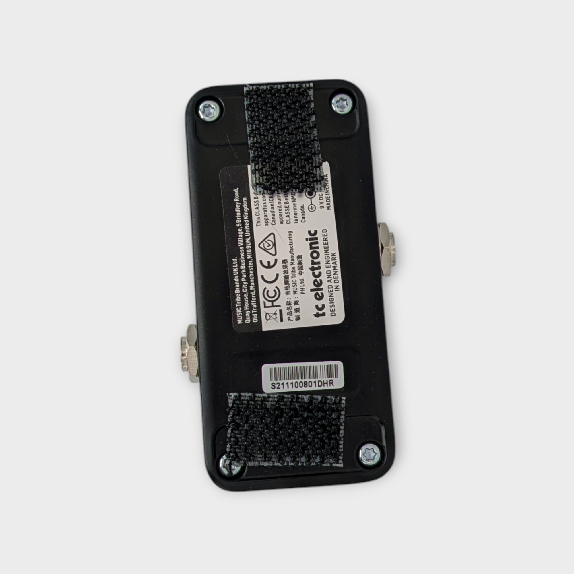 TC Electronic Polytune 3 Noir Mini Polyphonic Tuning Pedal