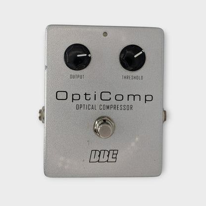 BBE OptiComp Guitar Compressor Pedal 2010s - Silver