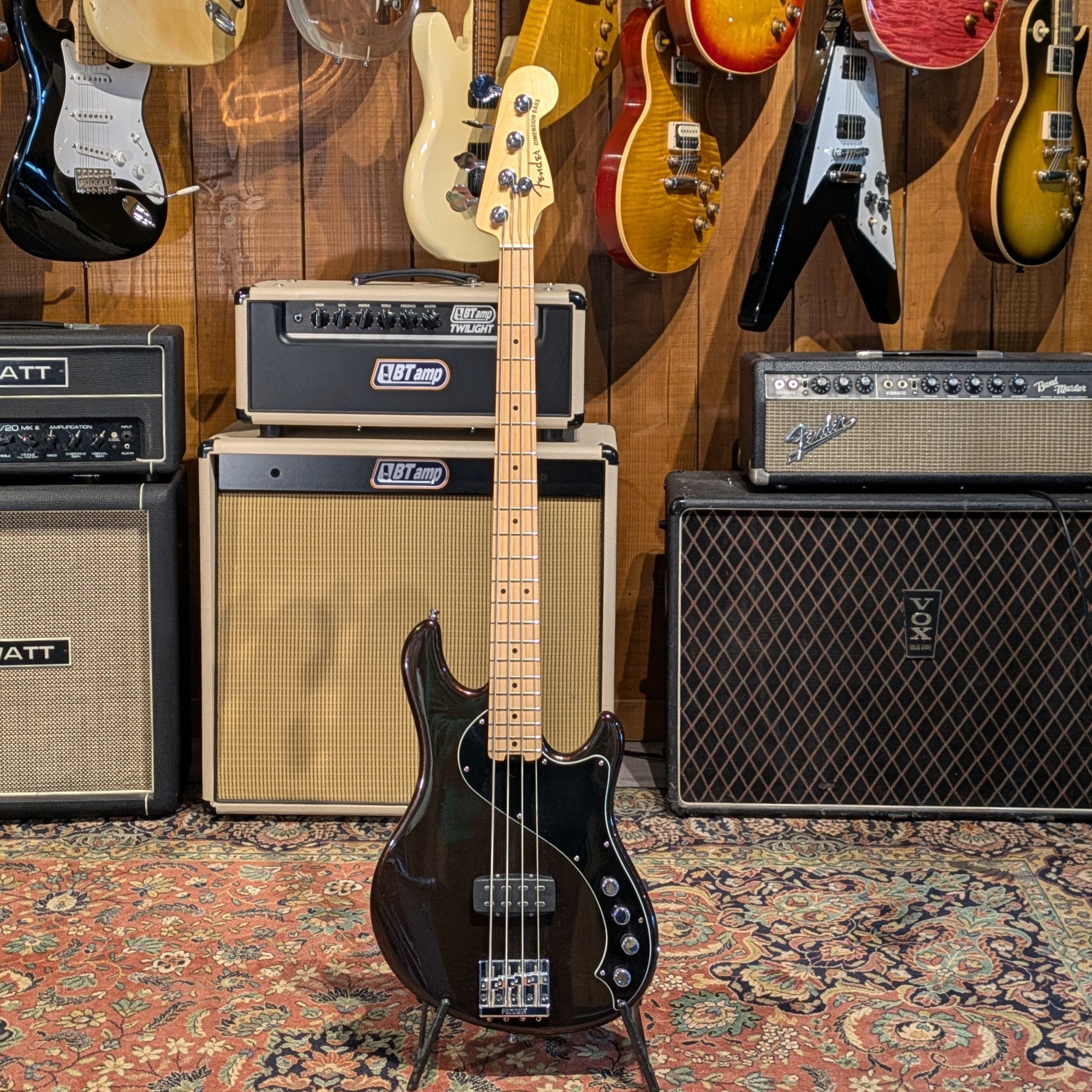 Fender Deluxe Dimension Bass IV - Root Beer