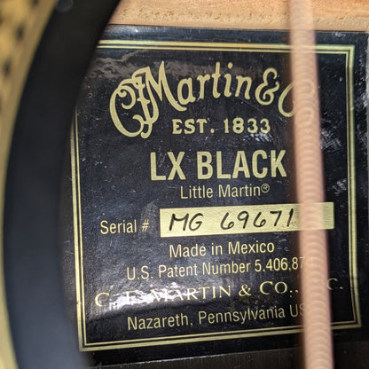 Martin LX Black Little Martin 2003 - 2019 - Black