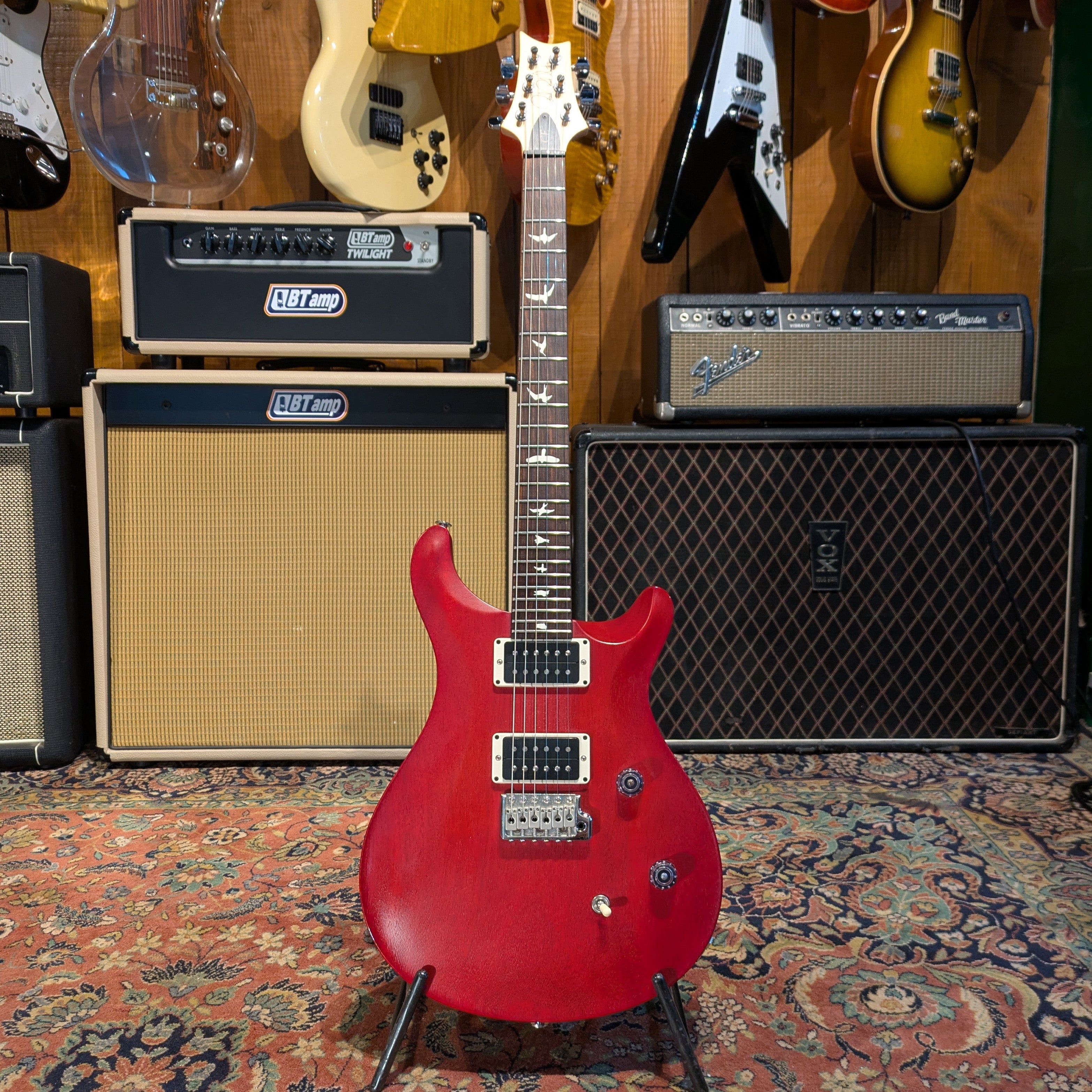PRS CE 24 Standard Satin 2021 - Vintage Cherry