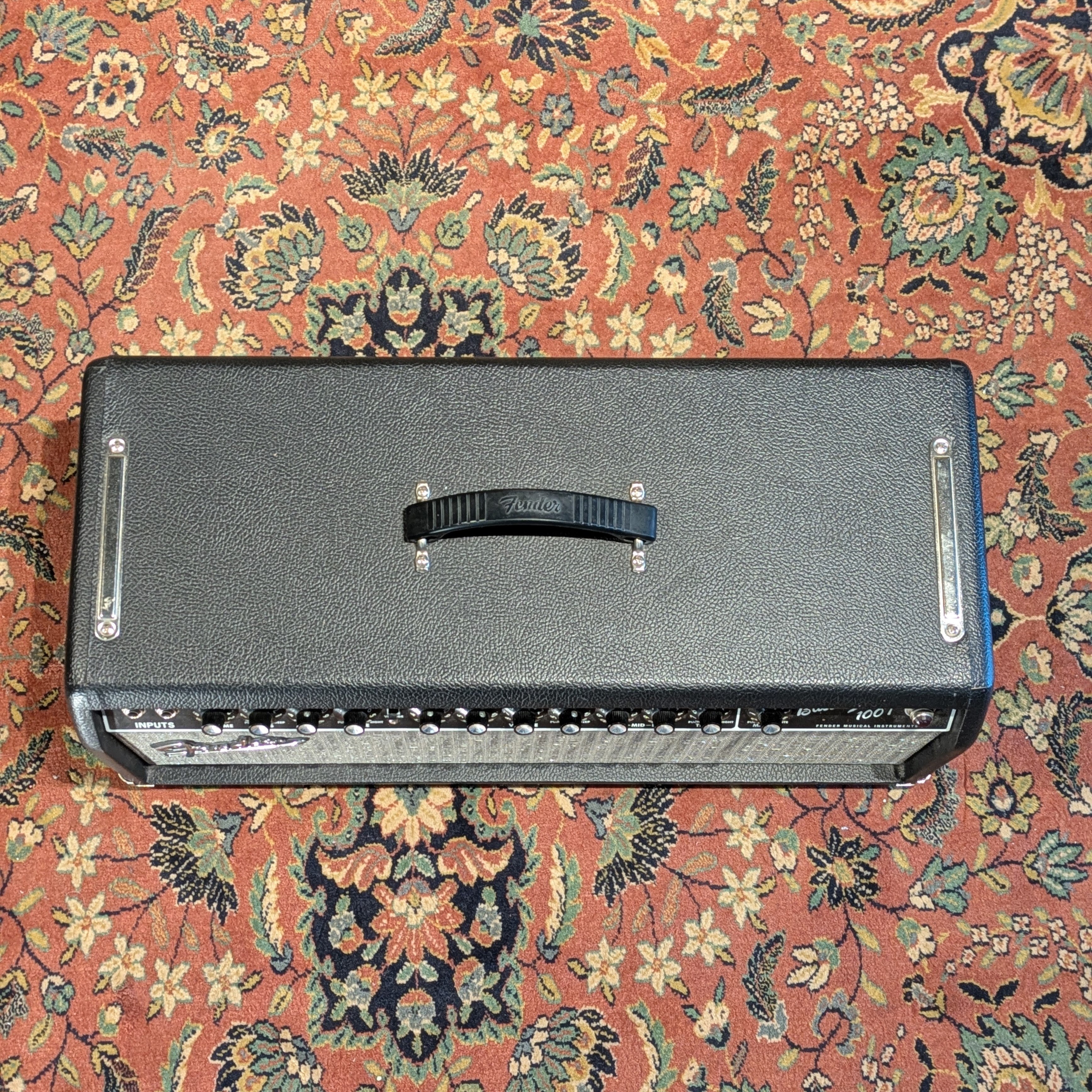 Fender Bassman 100T 100-Watt Bass Amp Head 2010s - Black