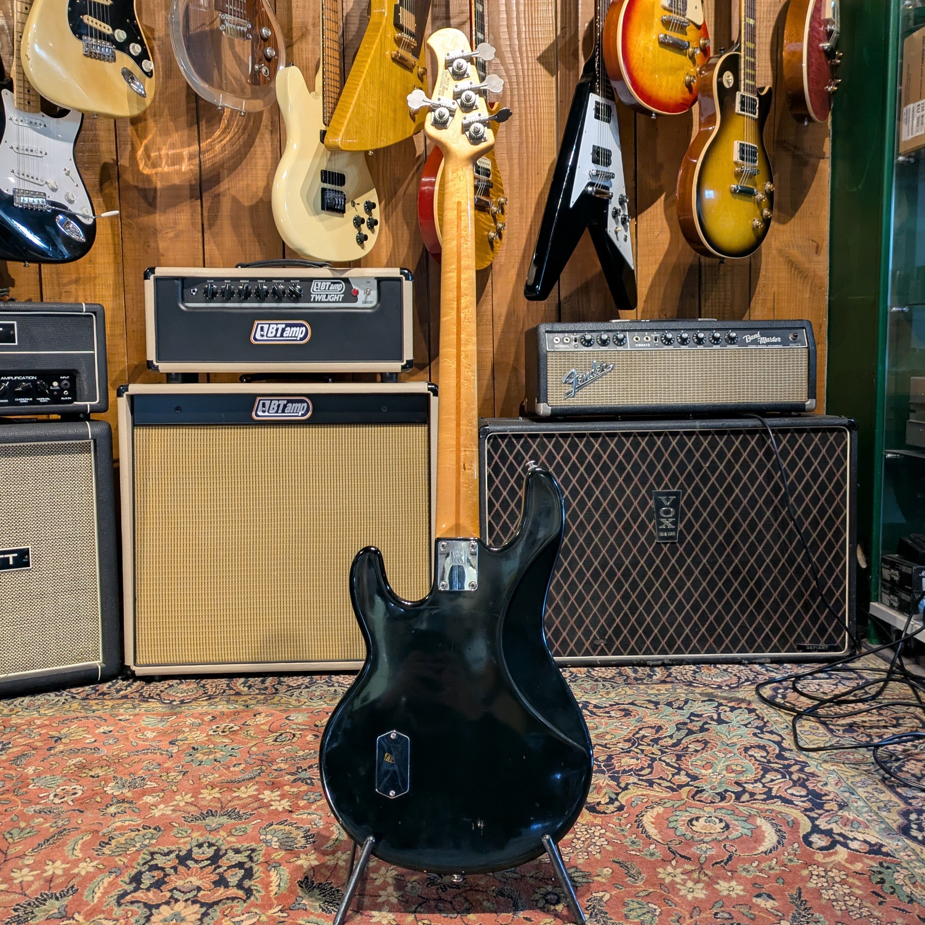 Ernie Ball Music Man StingRay 4 H Fretless 1988 - Black