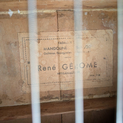 René Gérome Type Brassens 1950's - Natural