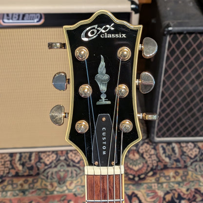 Coxx Classix Custom - Les Paul Style - Black