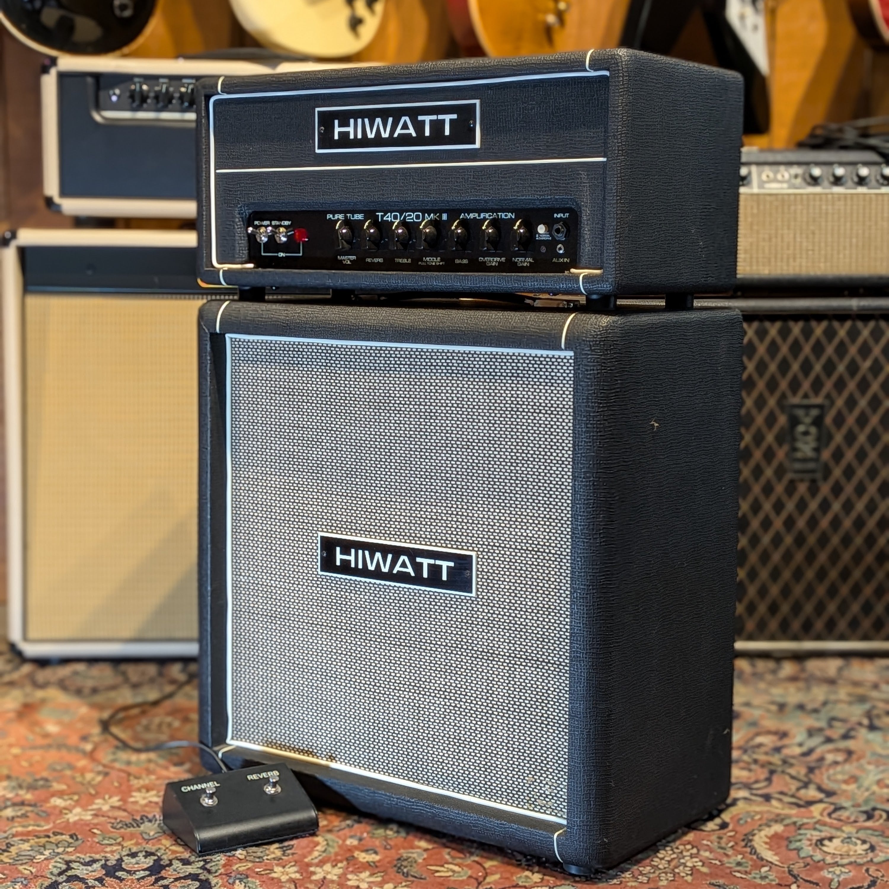 Hiwatt T40/20 MKIII Guitar Amp Head + Hiwatt HG112 Cabinet (Fane)