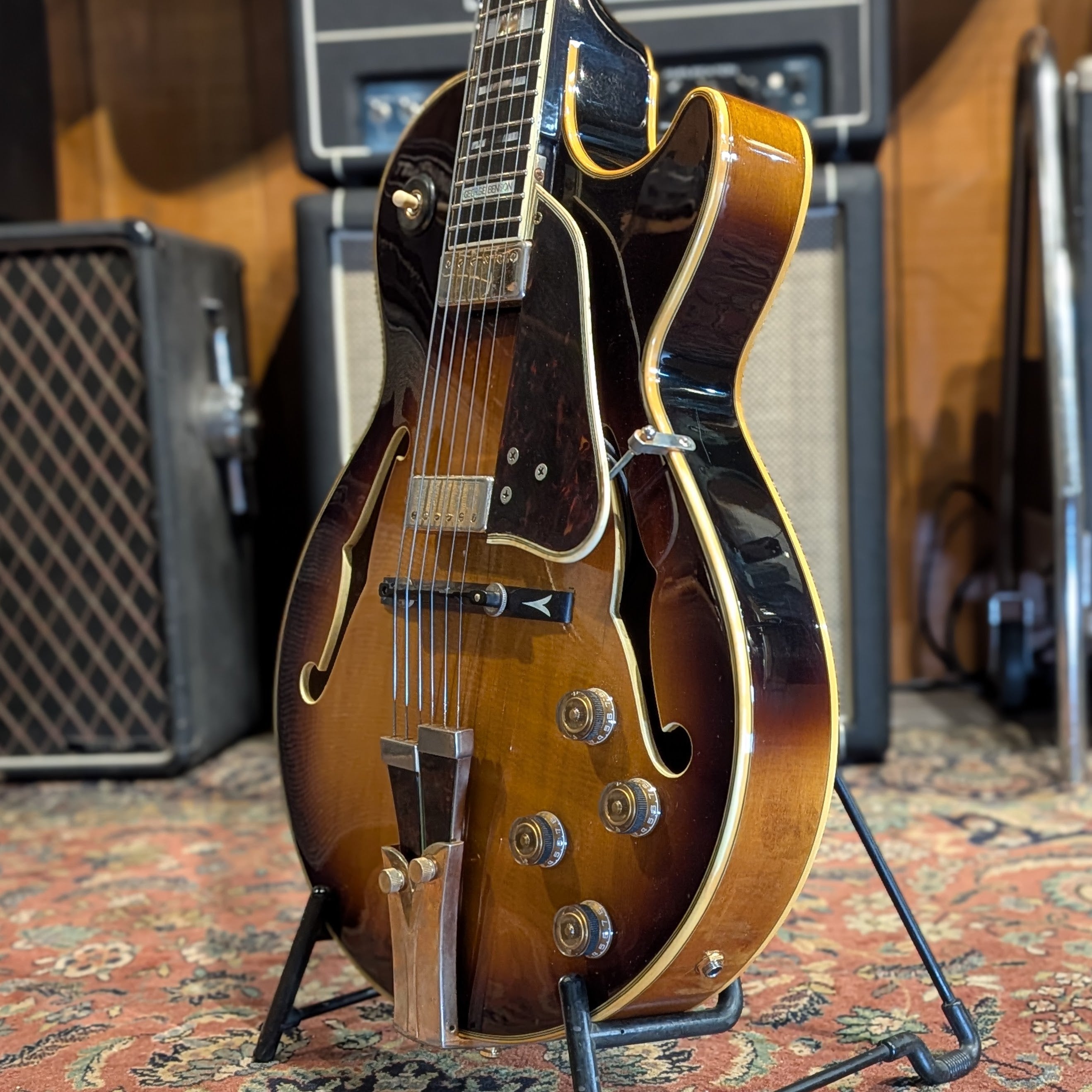 Ibanez GB10-BS George Benson Signature 1980 - Brown Sunburst – Le