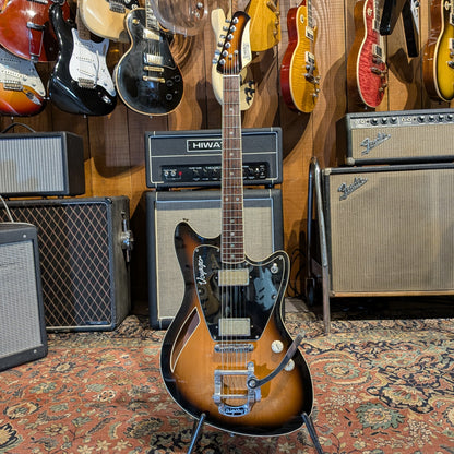 Jennings Voyager Deluxe - 2-Tone Sunburst with Gold Foil Pickups