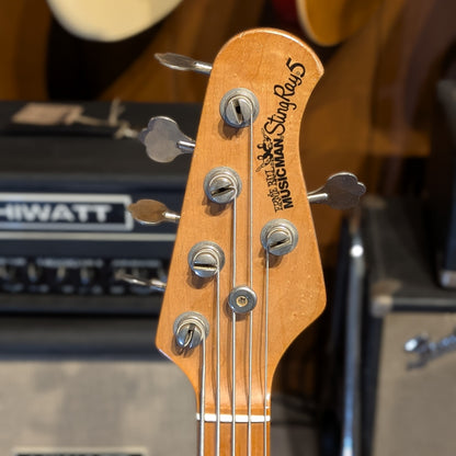 Ernie Ball Music Man StingRay 5 H with Maple Fretboard 1993 - Natural