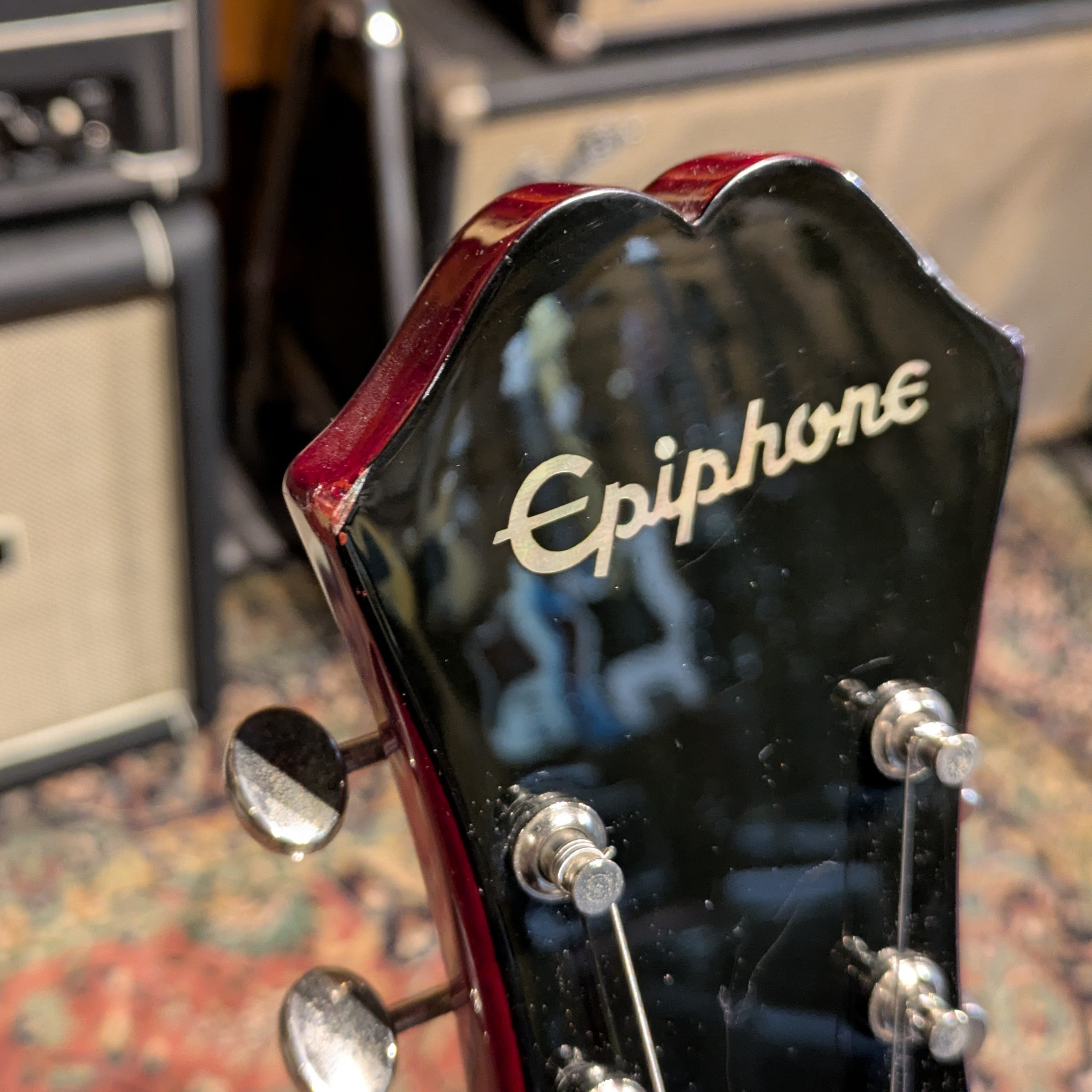Epiphone Casino Reissue with Rosewood Fretboard 2012 - Cherry