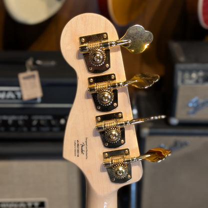 Squier 40th Anniversary Gold Edition Precision Bass 2022 - Present - Lake Placid Blue