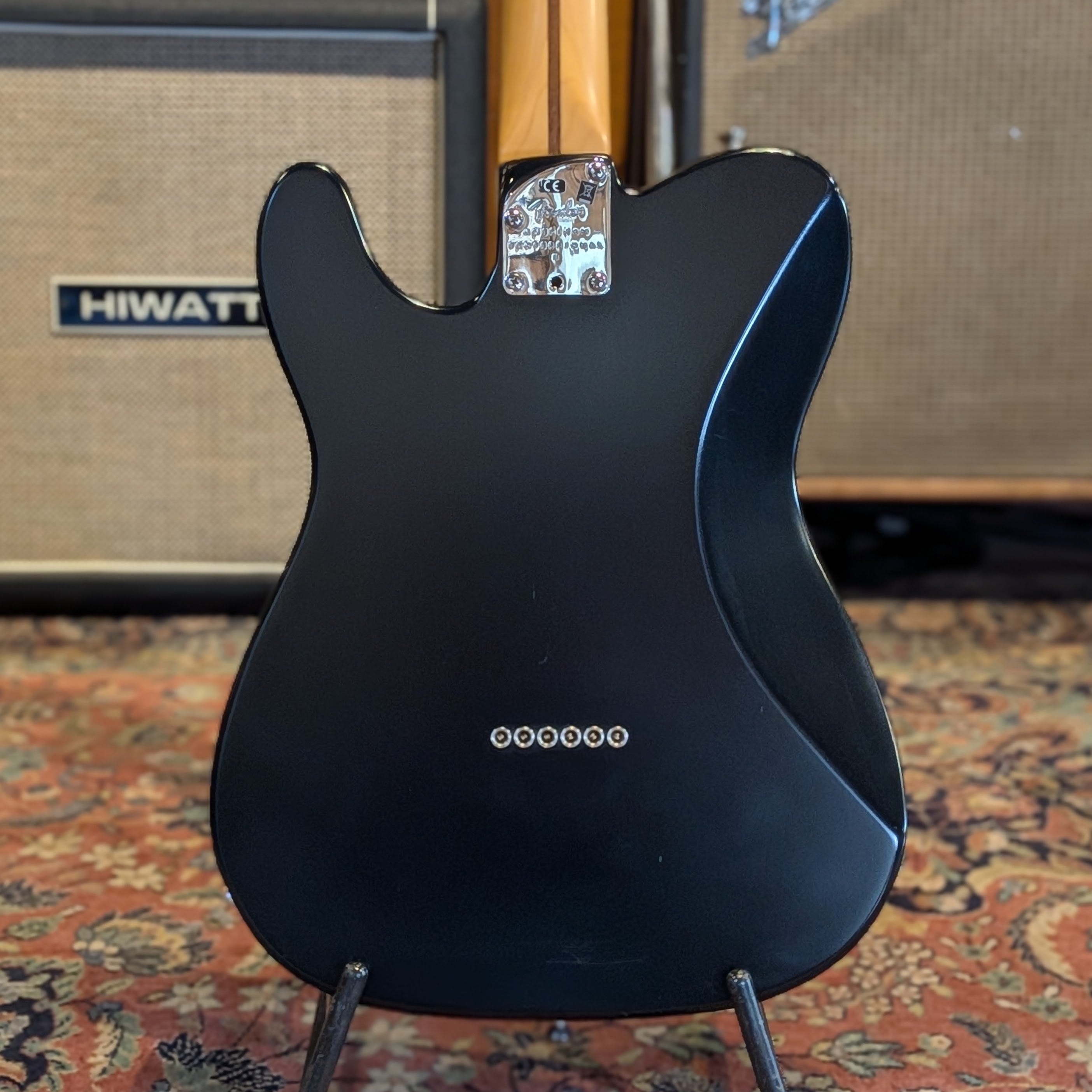 Fender American Professional II Telecaster Deluxe with Rosewood Fretboard 2020 - Black Satin Refin