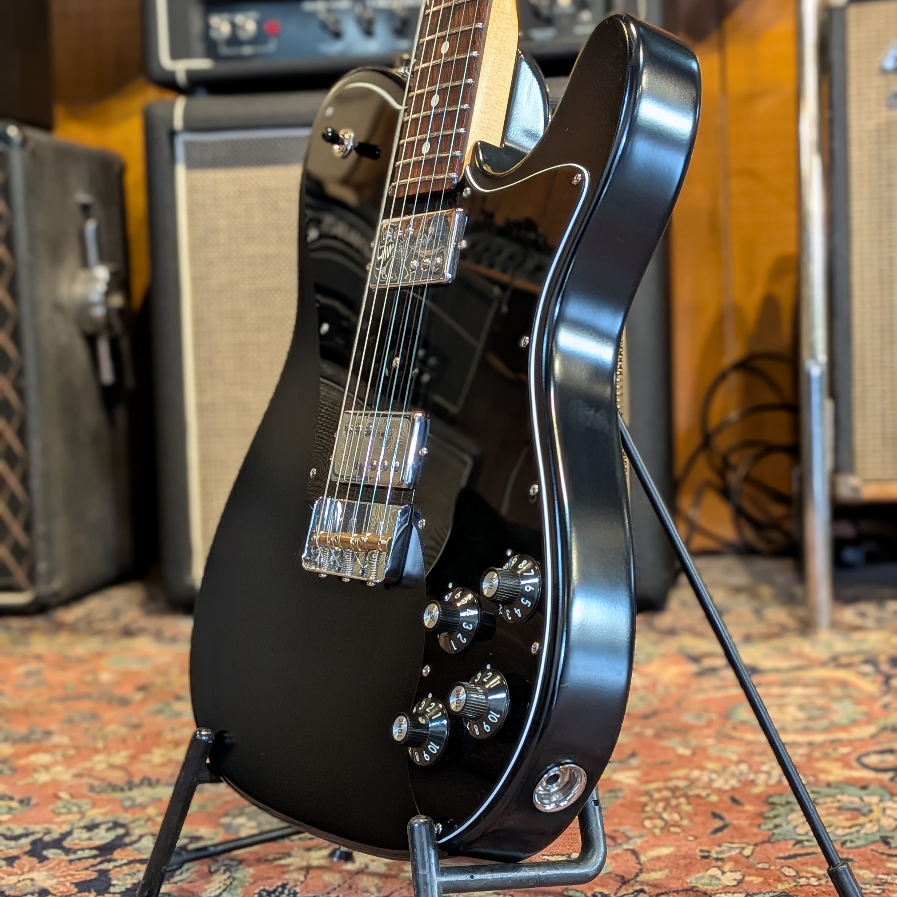 Fender American Professional II Telecaster Deluxe with Rosewood Fretboard 2020 - Black Satin Refin