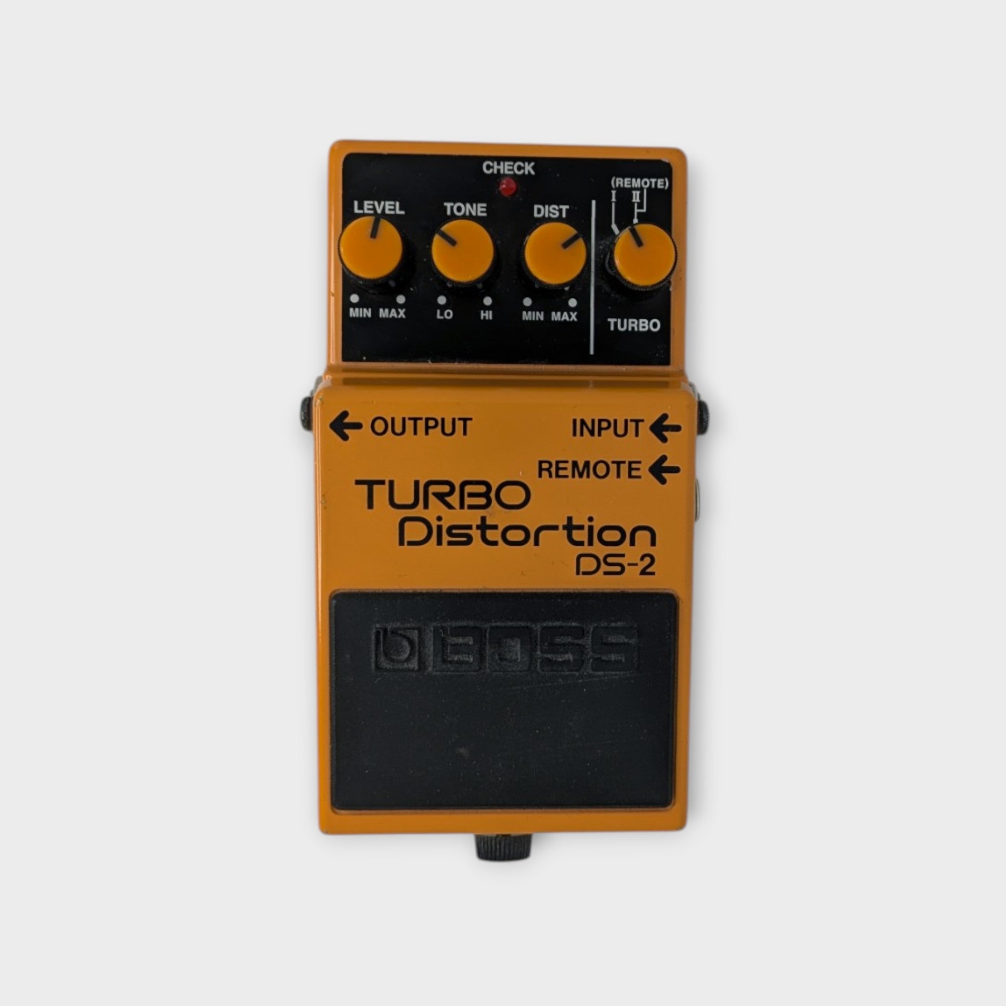 Boss DS-2 Turbo Distortion (Silver Label) 1989 - Present - Orange