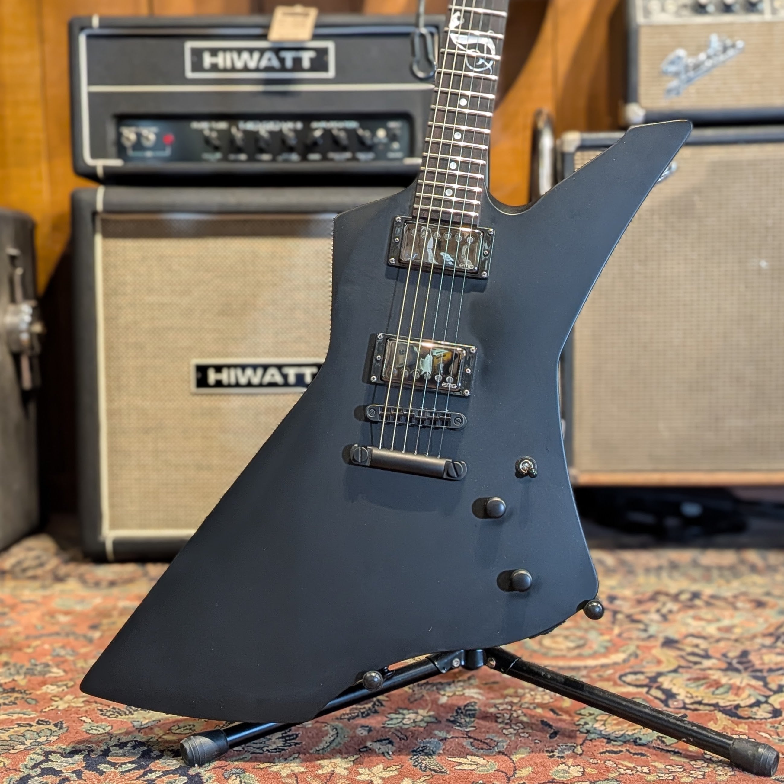 ESP LTD Snakebyte James Hetfield Signature - Black Satin