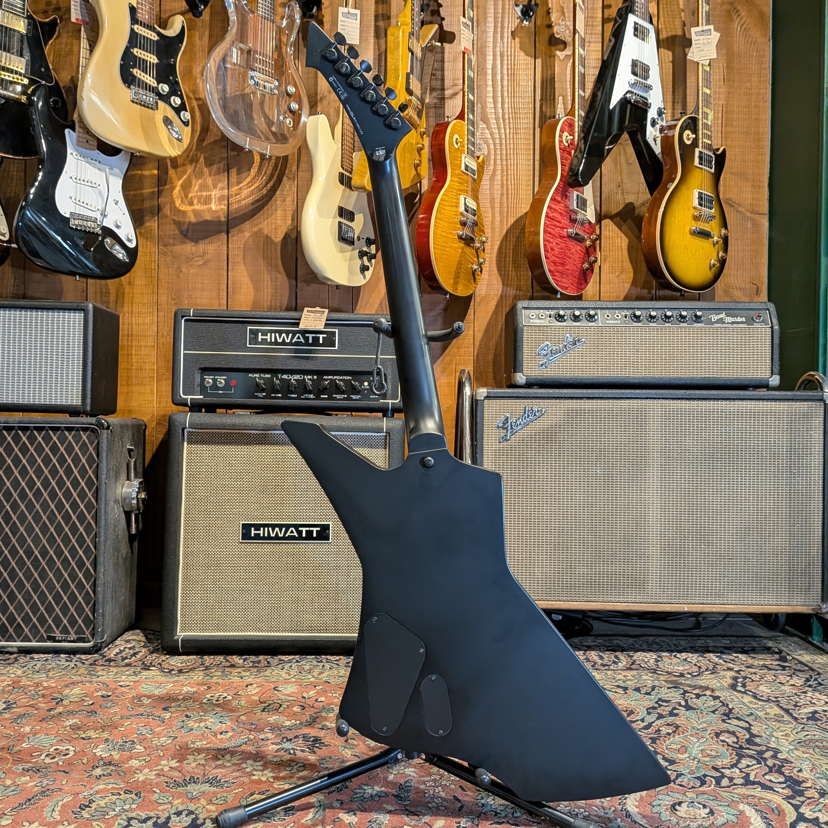 ESP LTD Snakebyte James Hetfield Signature - Black Satin