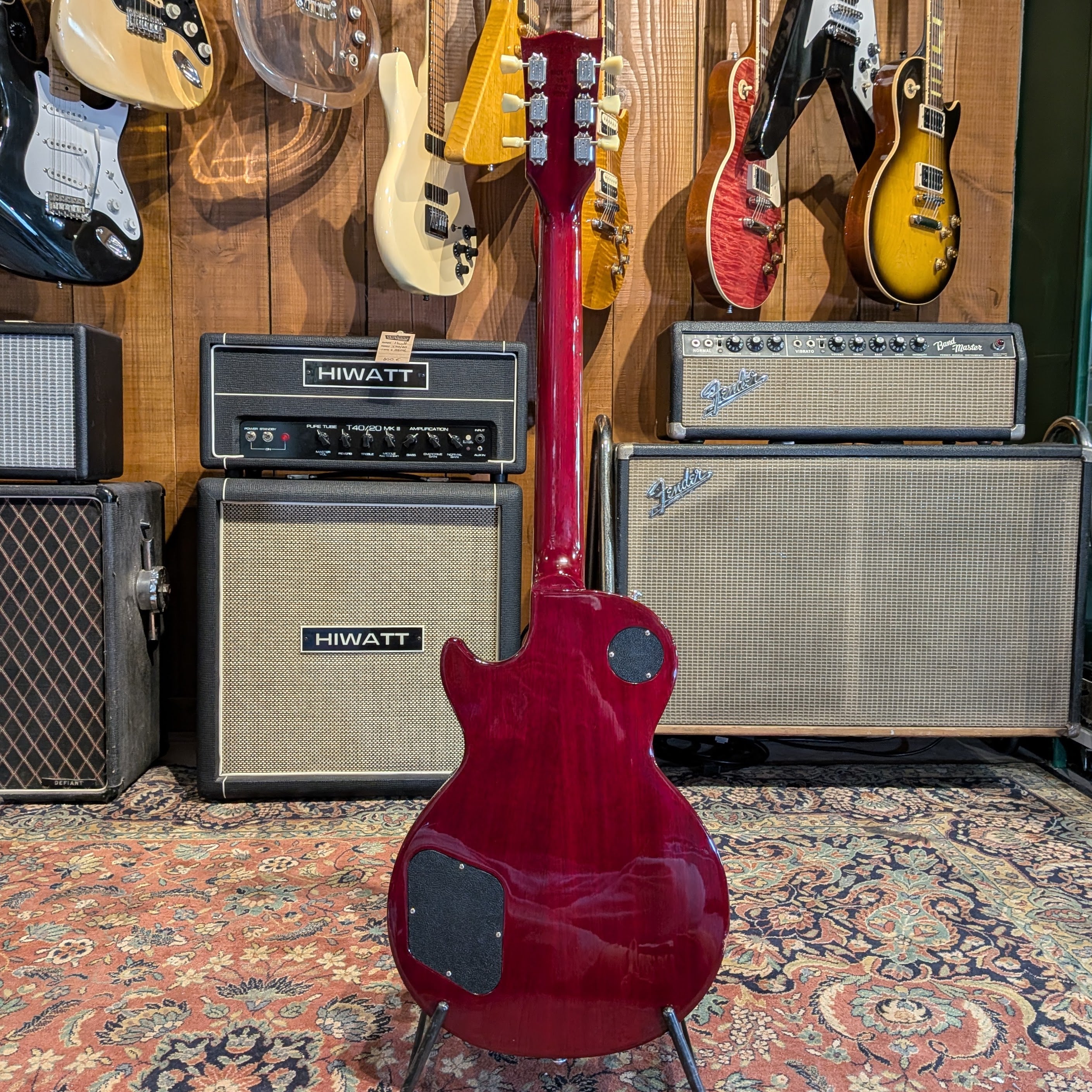 Gibson Les Paul Traditional T 2016 - Wine Red - Upgraded (Custombucker, Obsidian Wire Kit)