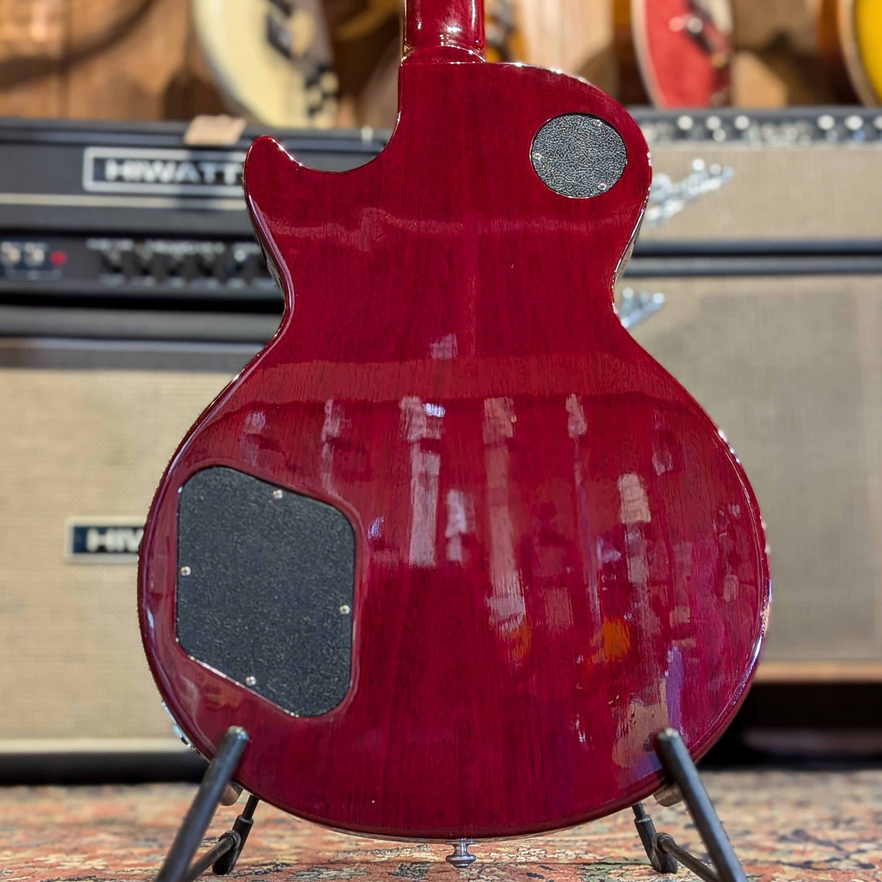 Gibson Les Paul Traditional T 2016 - Wine Red - Upgraded (Custombucker, Obsidian Wire Kit)