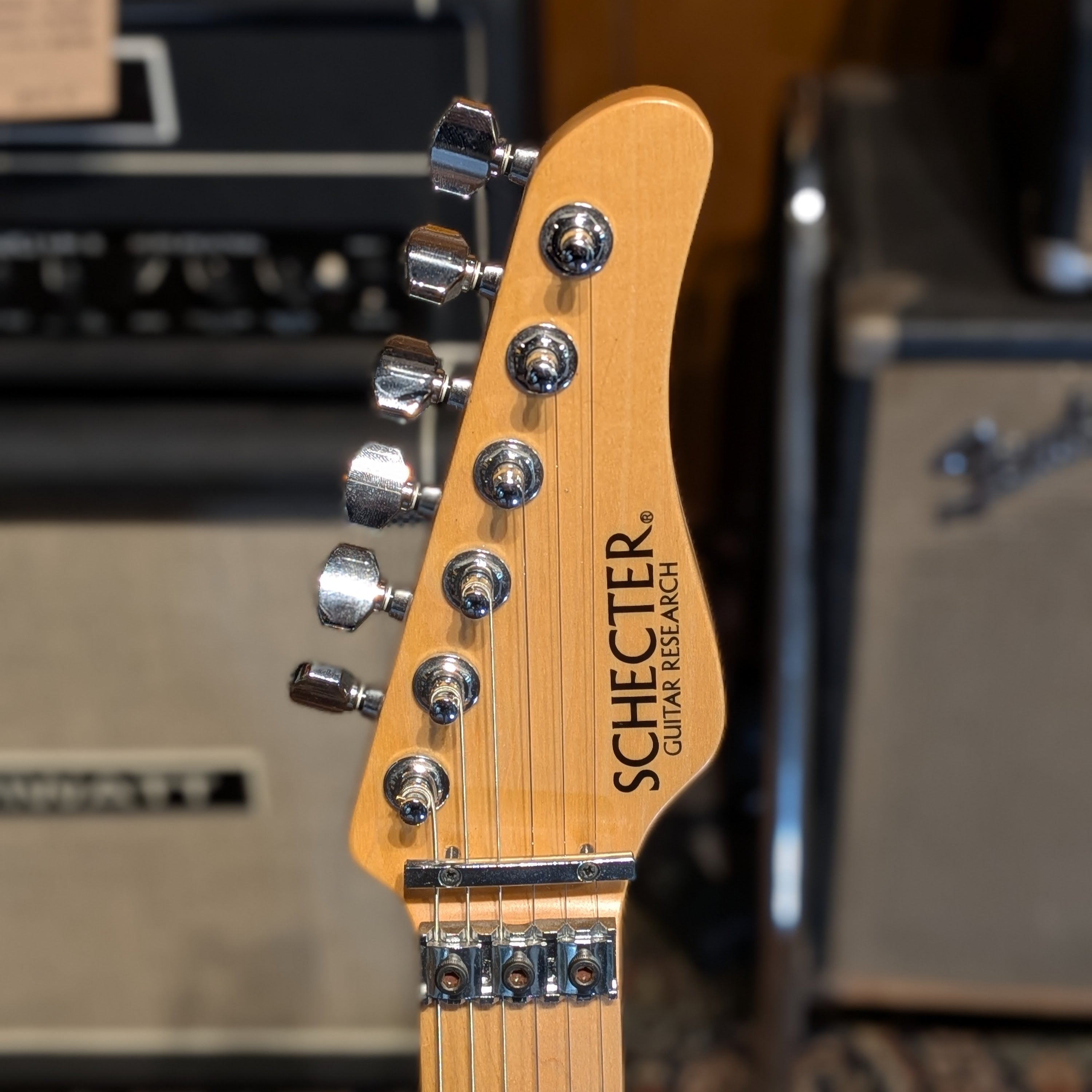 SCHECTER NV-3-24-AL/BLU(See-thru Blue)