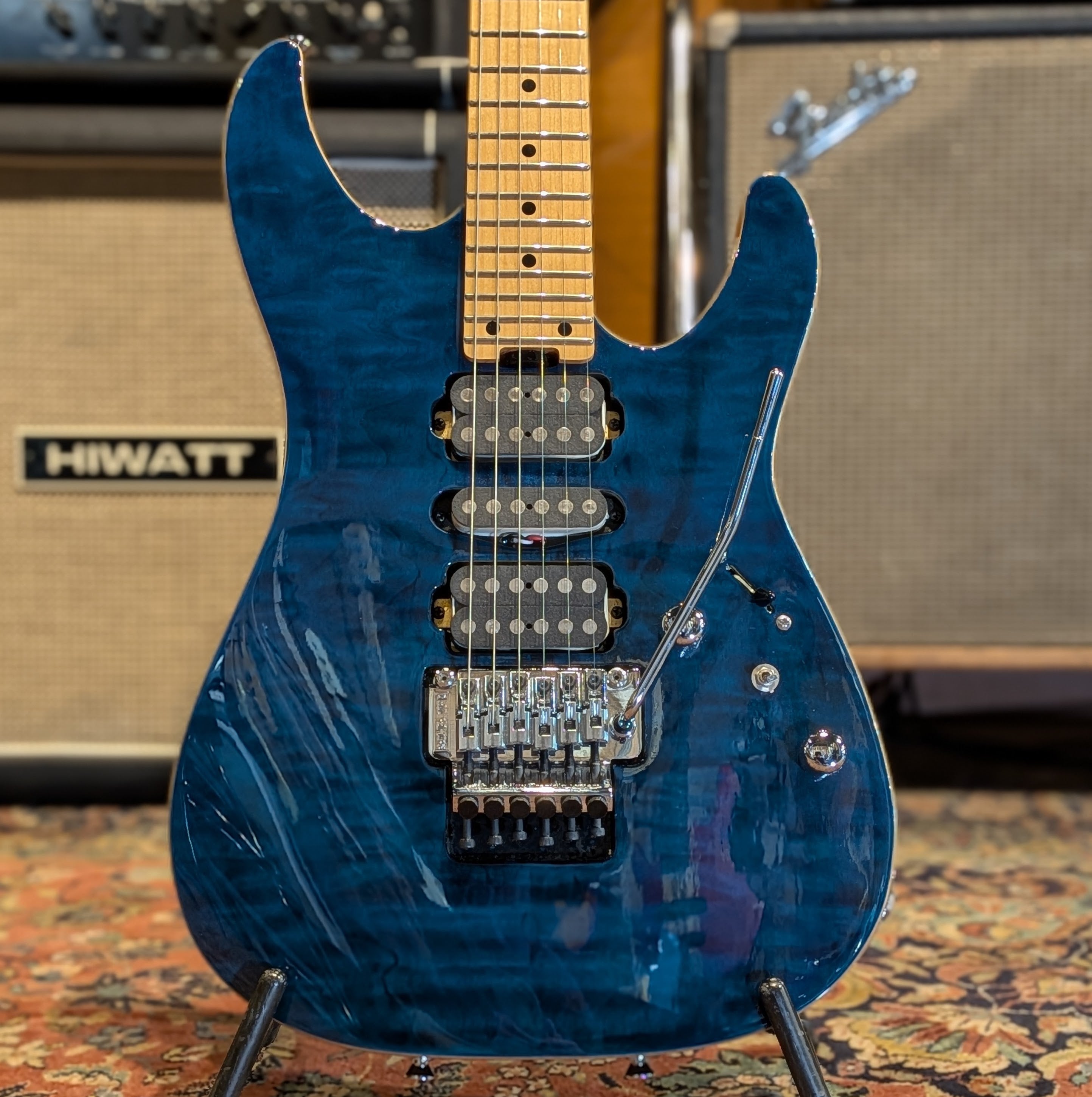 SCHECTER NV-3-24-AL/BLU(See-thru Blue)