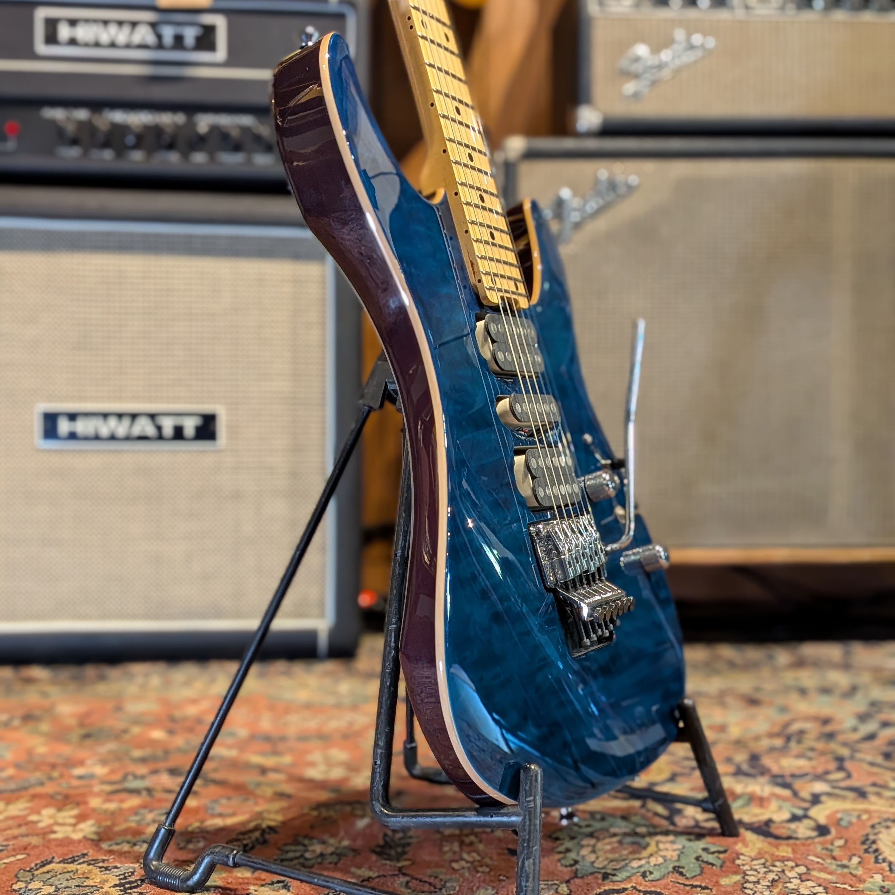 SCHECTER NV-3-24-AL/BLU(See-thru Blue)