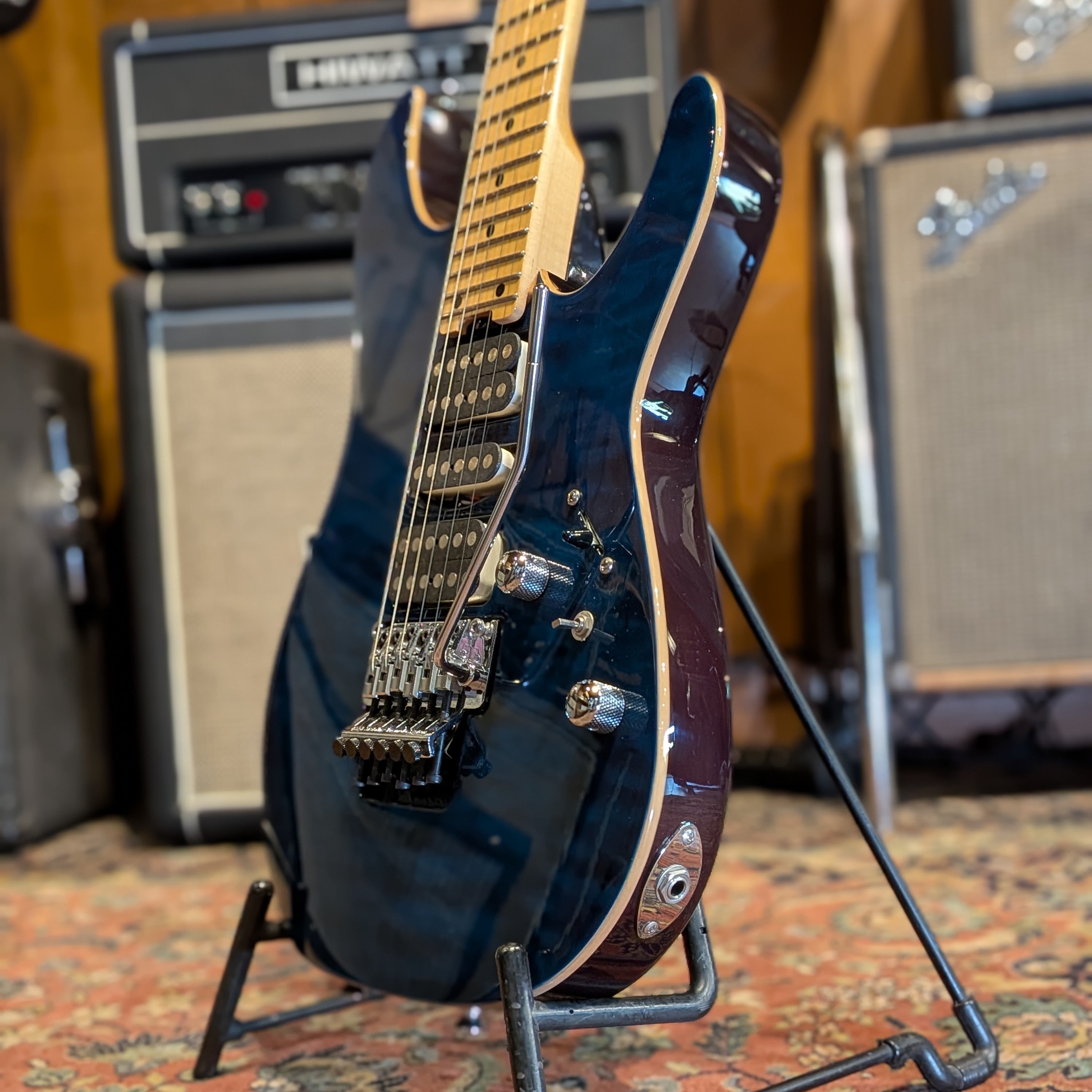 SCHECTER NV-3-24-AL/BLU(See-thru Blue)