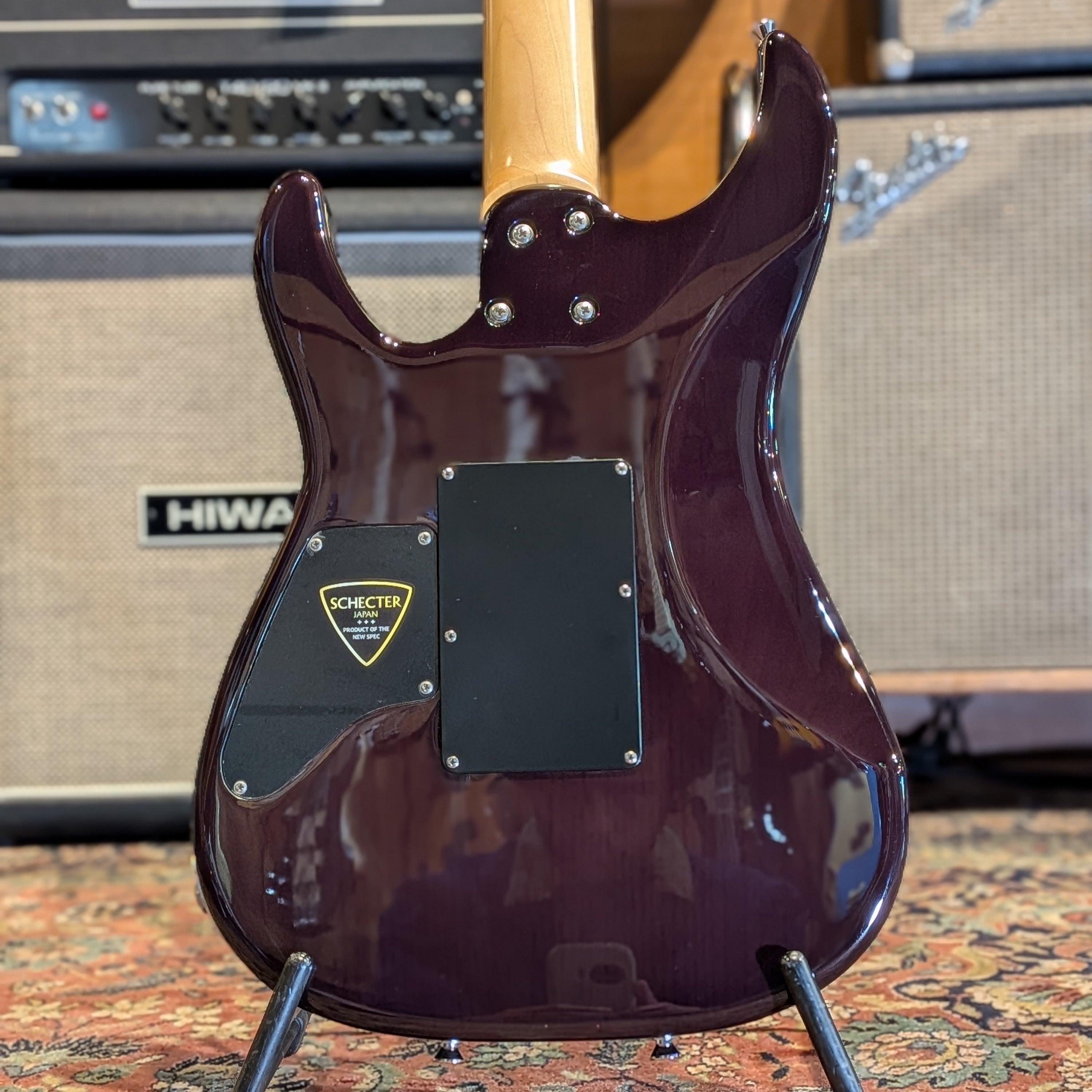 SCHECTER NV-3-24-AL/BLU(See-thru Blue)