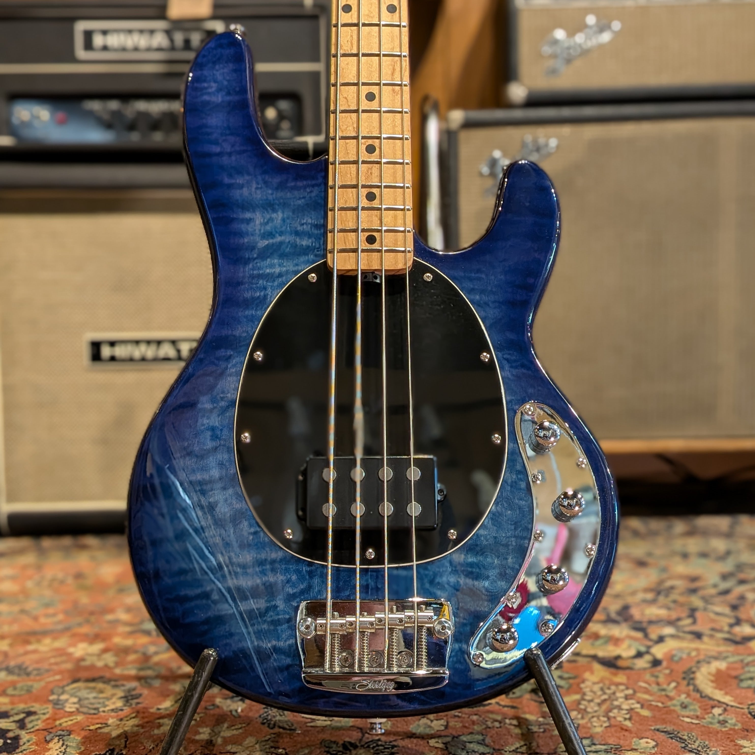 Sterling by MusicMan Ray 34 - Neptune Blue - Korea