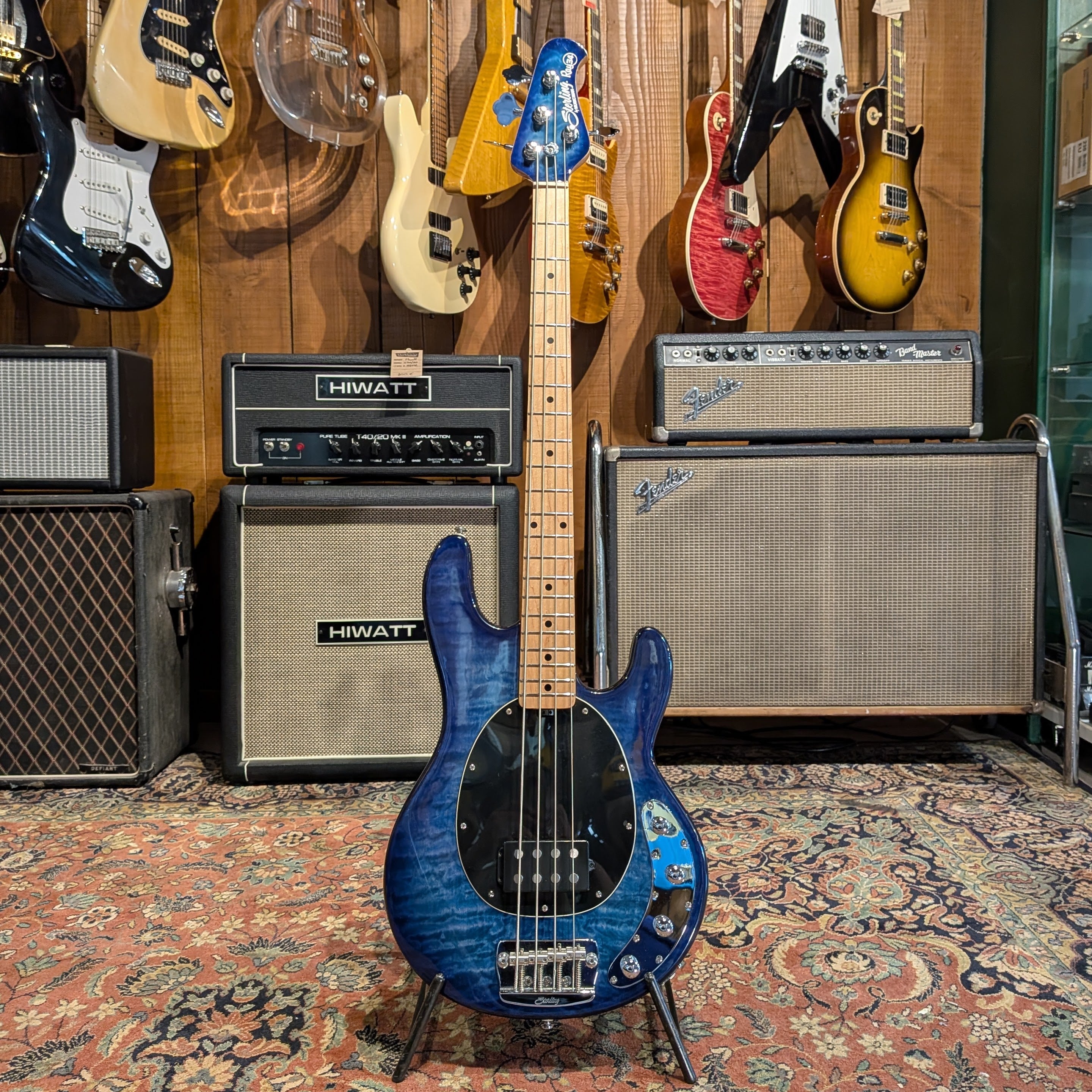 Sterling by MusicMan Ray 34 - Neptune Blue - Korea