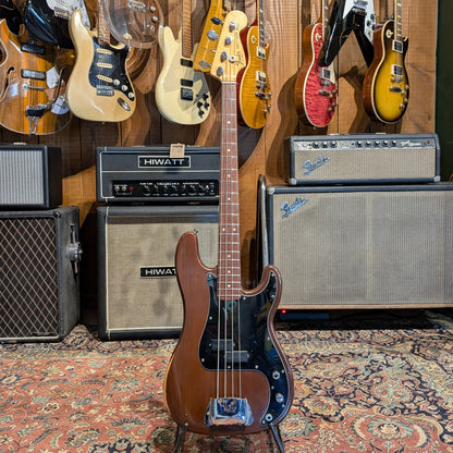 Fender Precision Bass with Rosewood Fretboard 1977 - 1978 - Mocha Brown