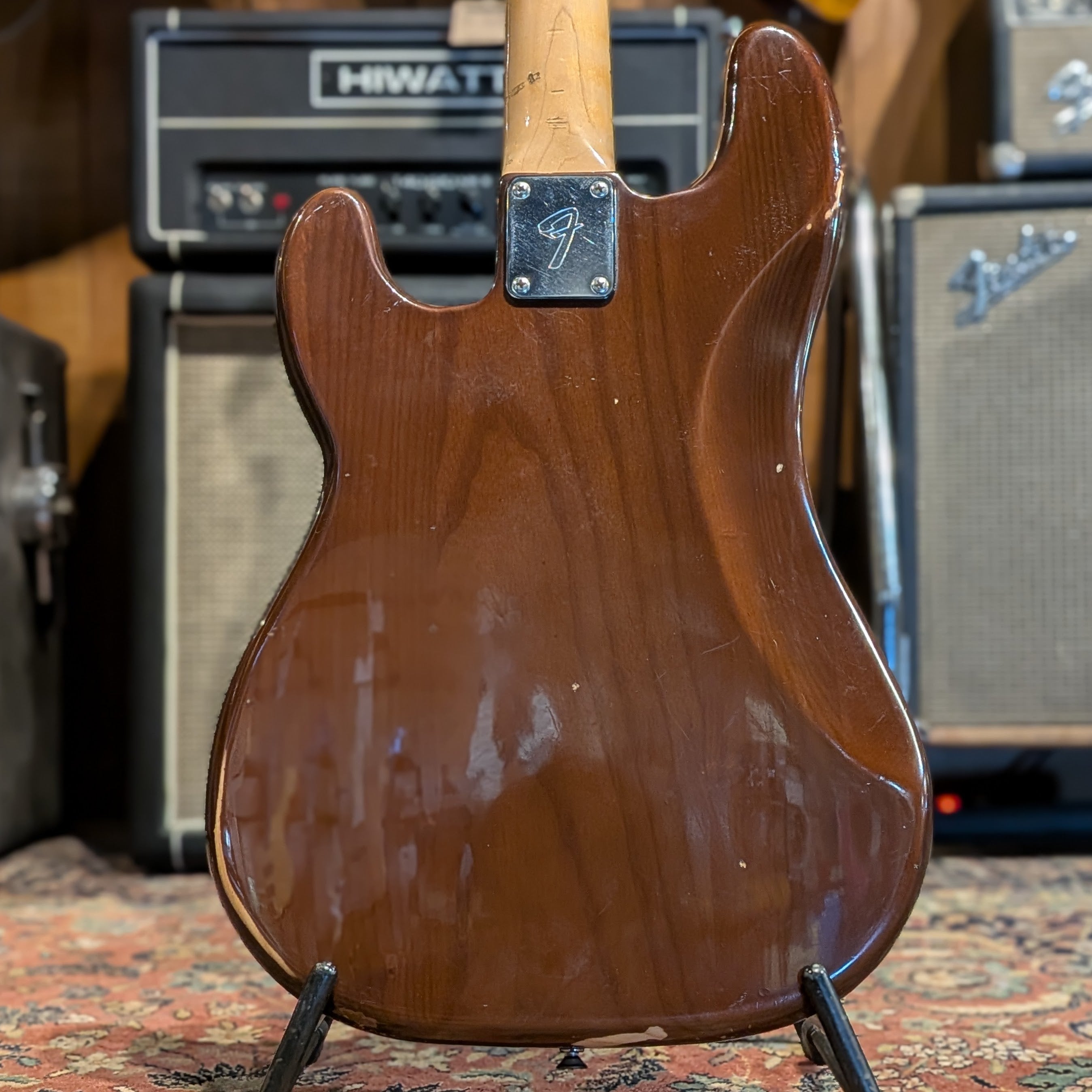 Fender Precision Bass with Rosewood Fretboard 1977 - 1978 - Mocha Brown