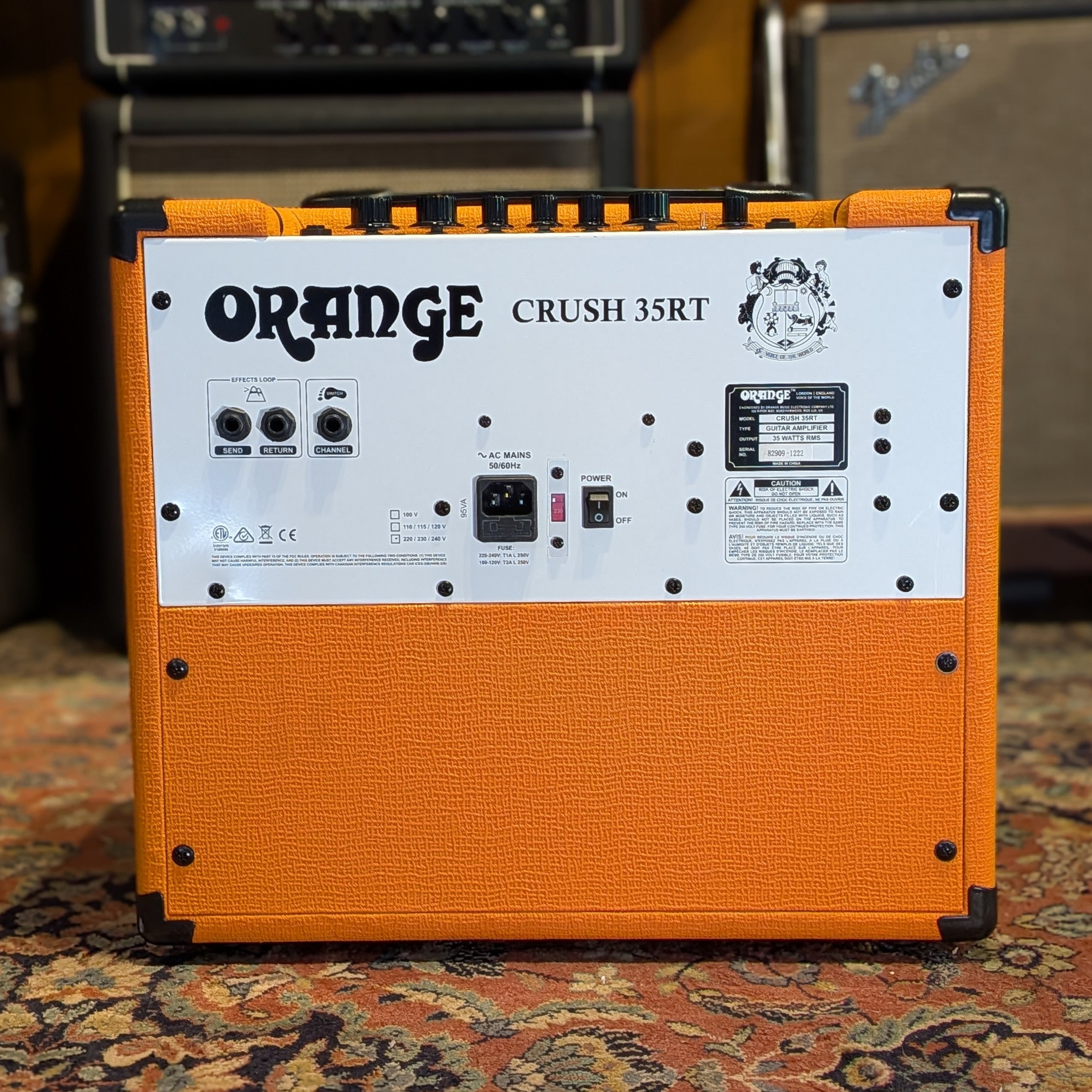 Orange Crush 35RT 2-Channel 35-Watt 1x10" Guitar Combo - Orange