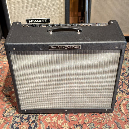 Fender Hot Rod DeVille 212 3-Channel 60-Watt 2x12" Guitar Combo - Black