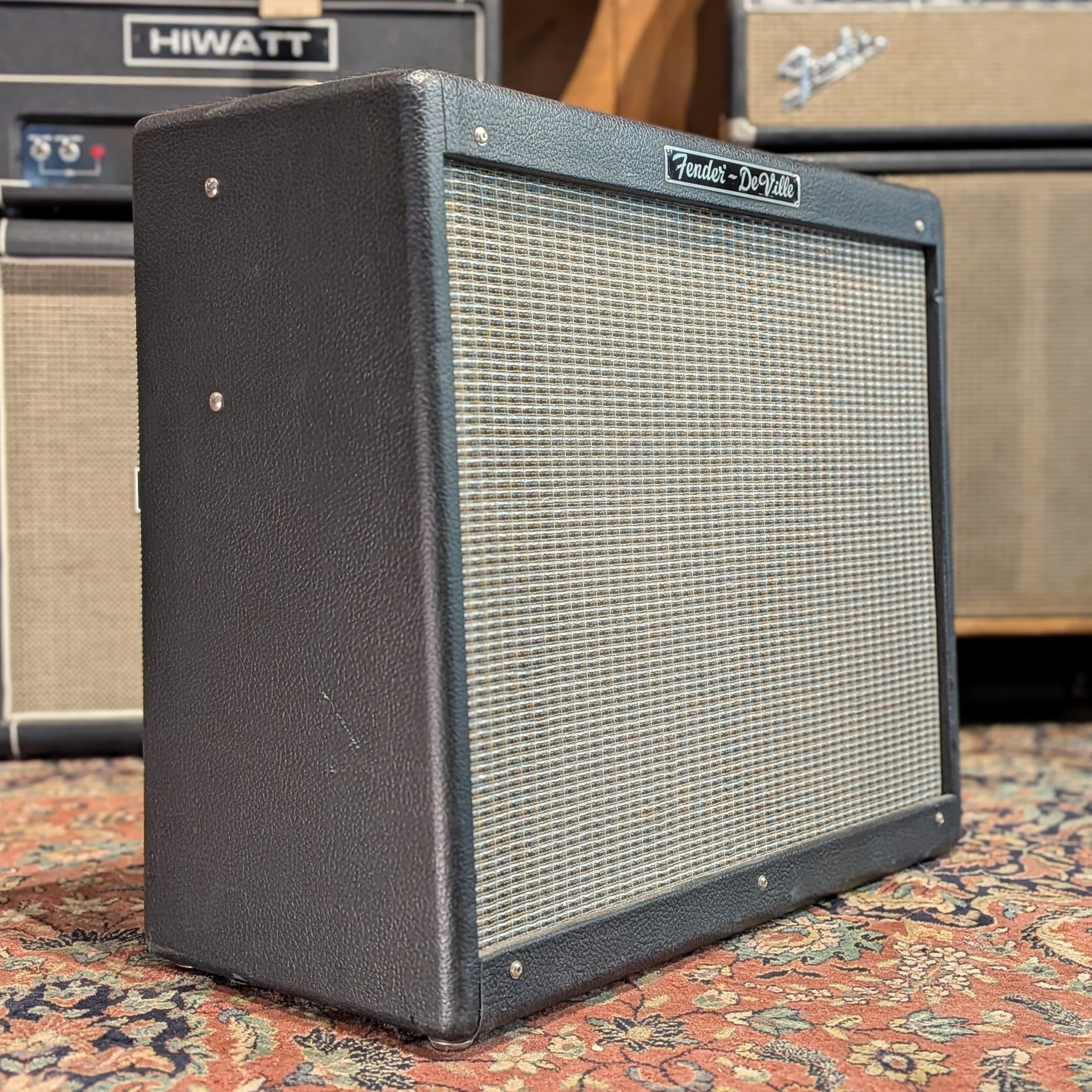 Fender Hot Rod DeVille 212 3-Channel 60-Watt 2x12" Guitar Combo - Black