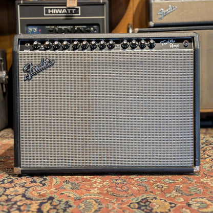 Fender Twin-Amp 2-Channel 100-Watt 2x12" Guitar Combo - Black