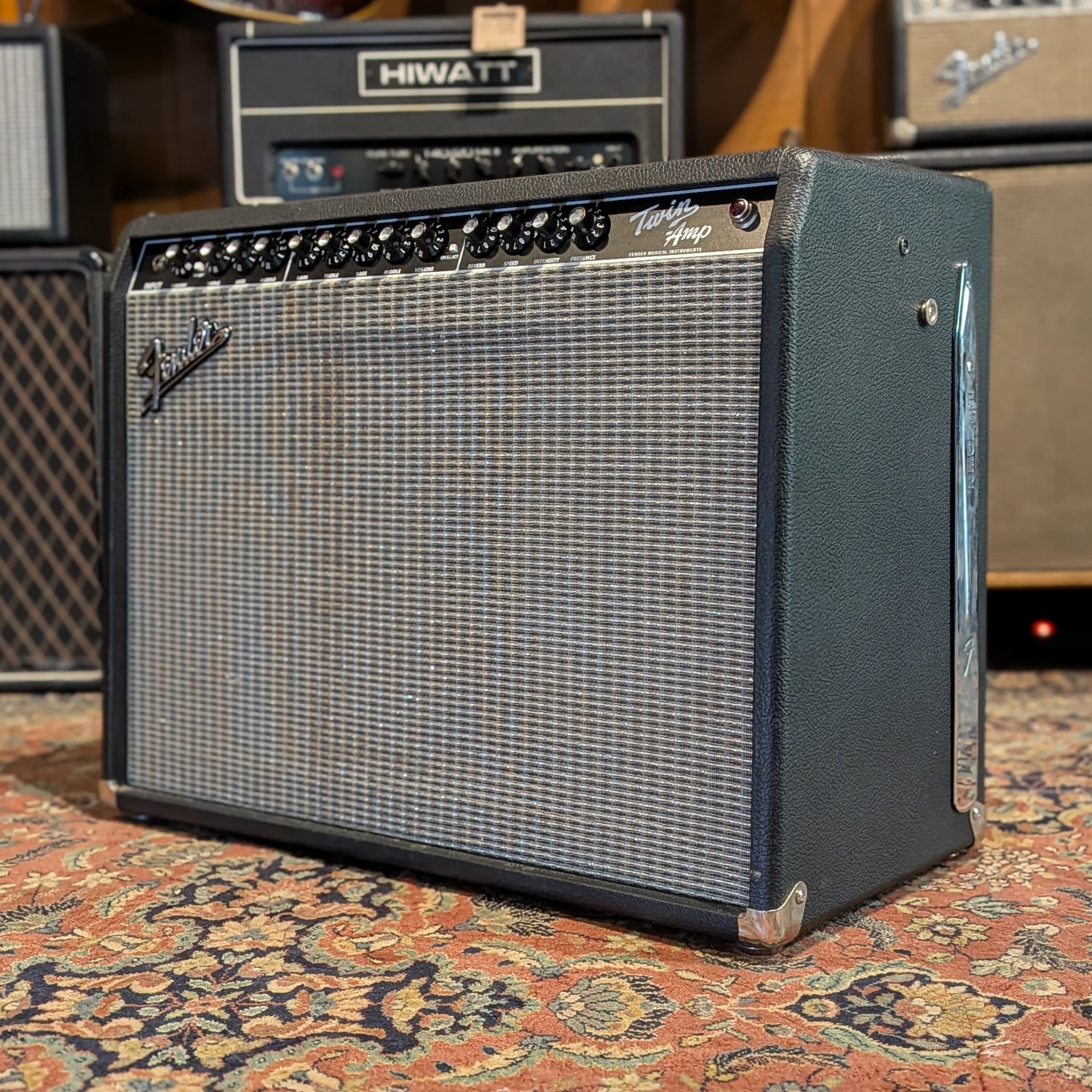 Fender Twin-Amp 2-Channel 100-Watt 2x12" Guitar Combo - Black
