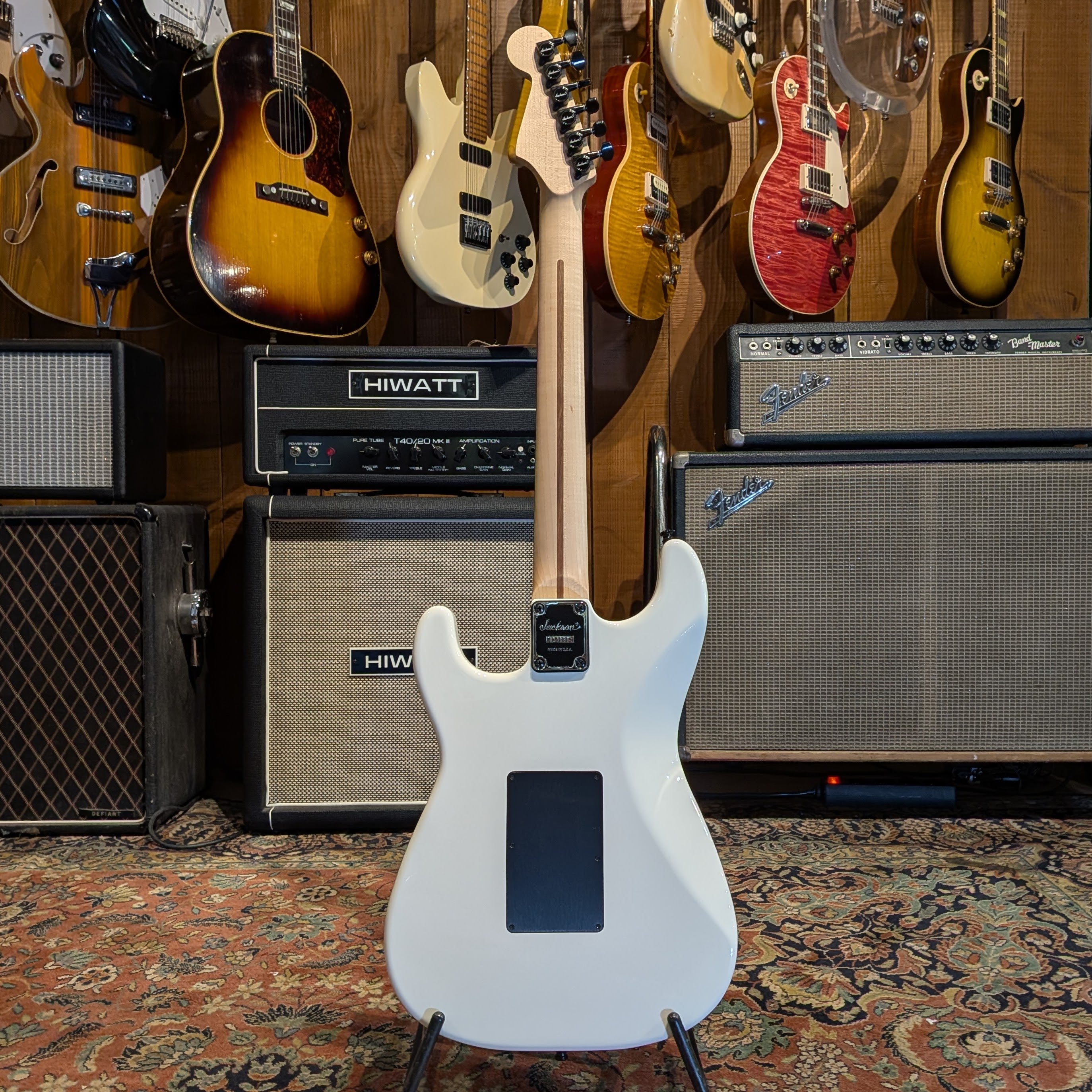 Jackson USA Series Adrian Smith Signature San Dimas SD - Snow White
