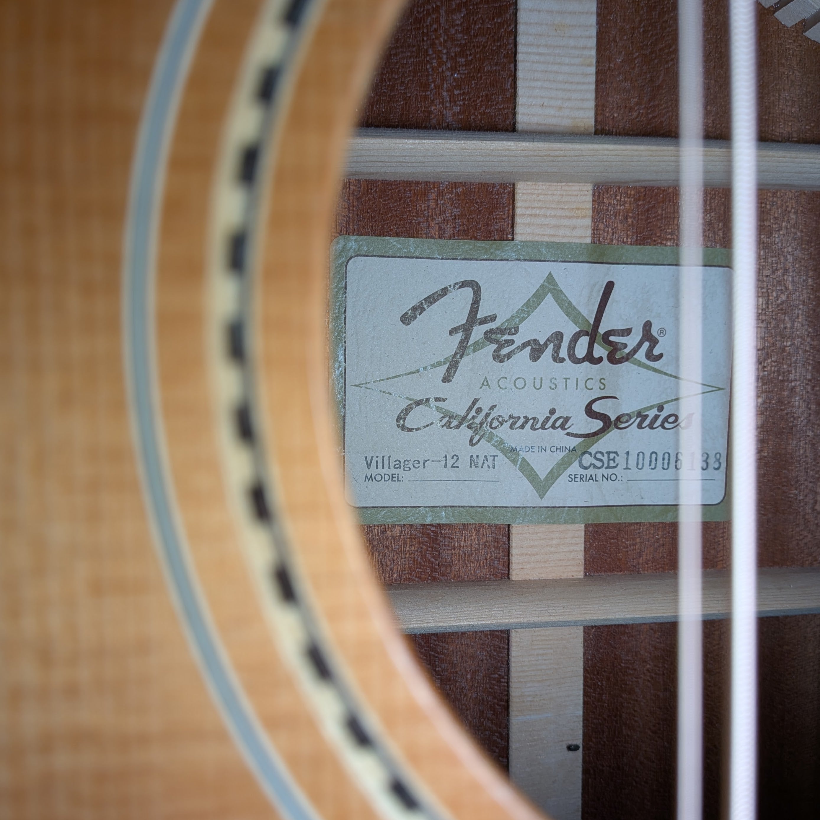 Fender California Series Villager 12-Strings