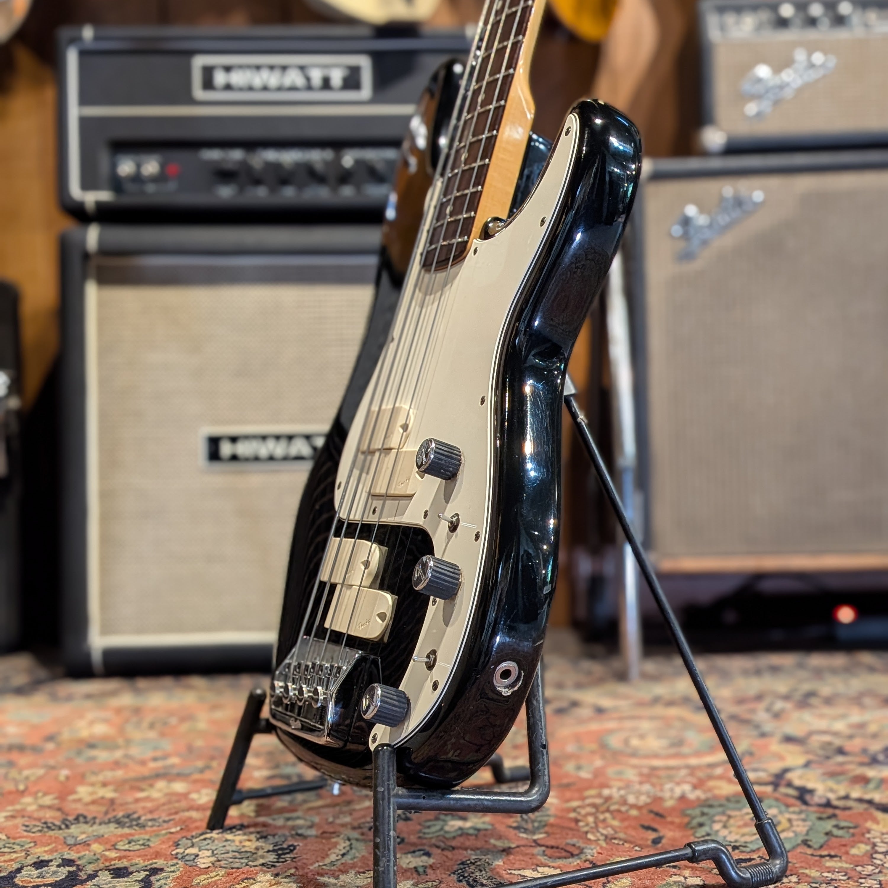 Fender Elite Precision Bass II - 1980's - Black