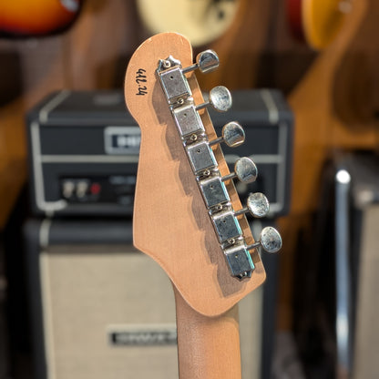 Girault Guitars California 2024 - Ocean Turquoise Relic Bigsby + configuration micros Dynasonic