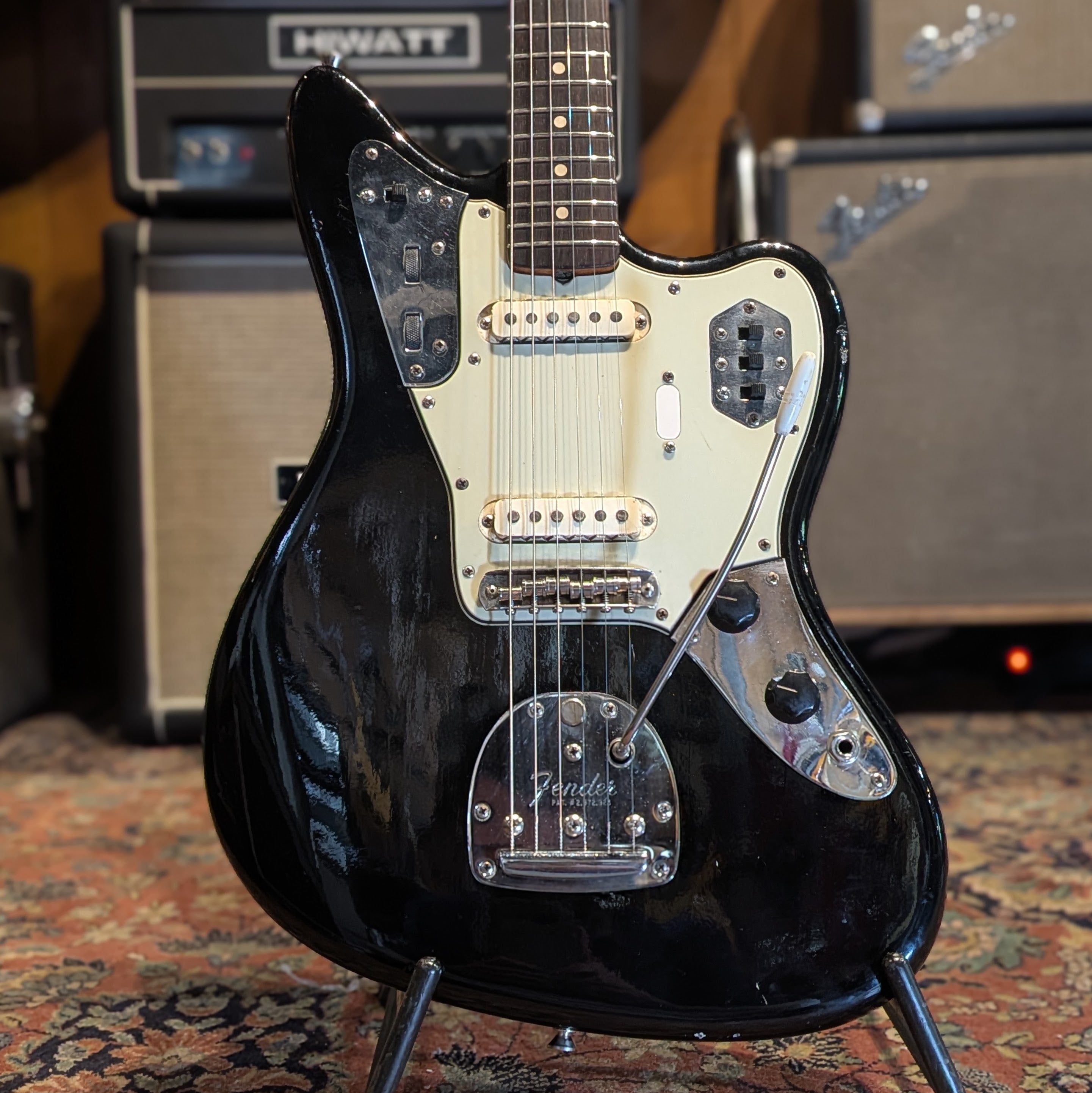 Fender Jaguar 1963 - Black Refin