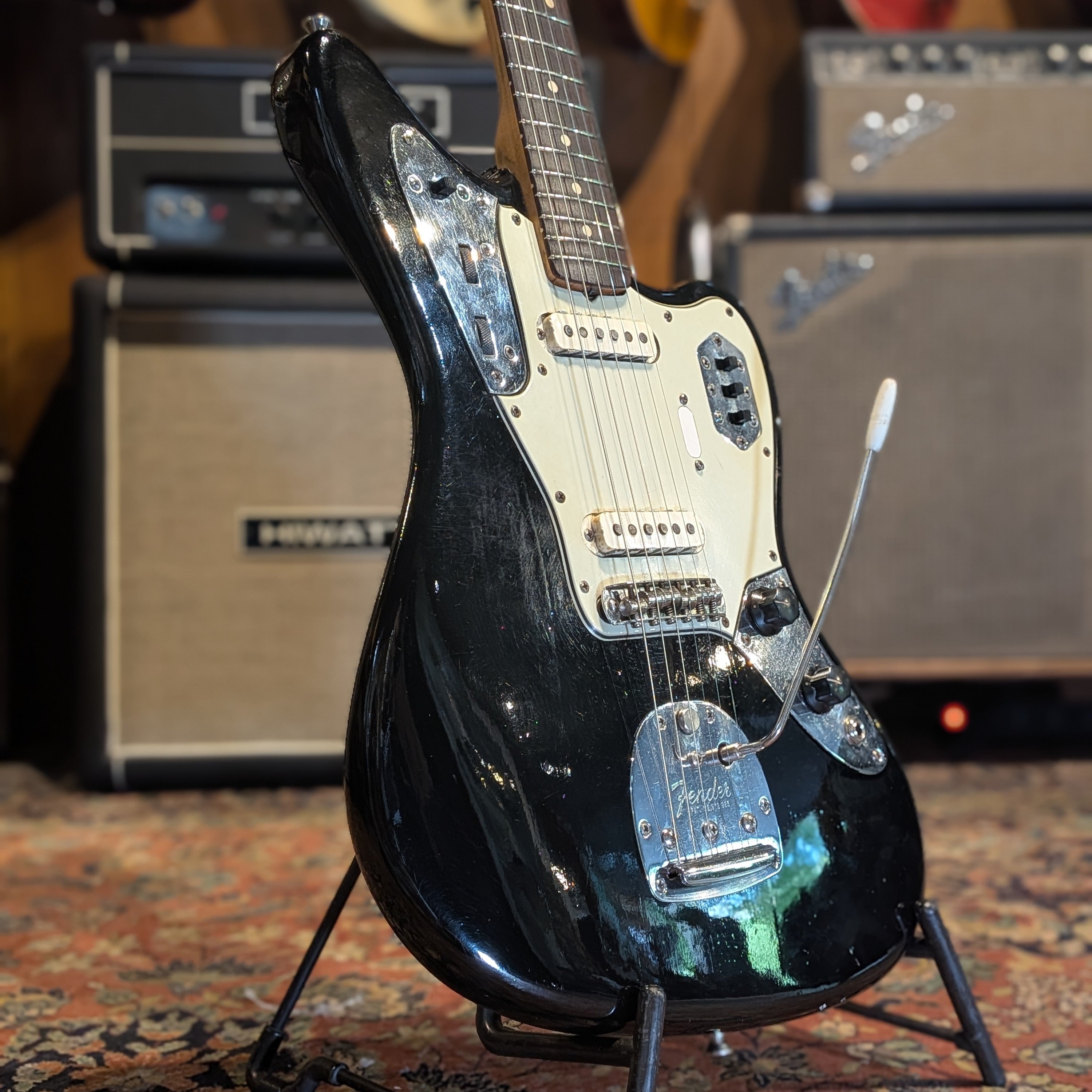 Fender Jaguar 1963 - Black Refin