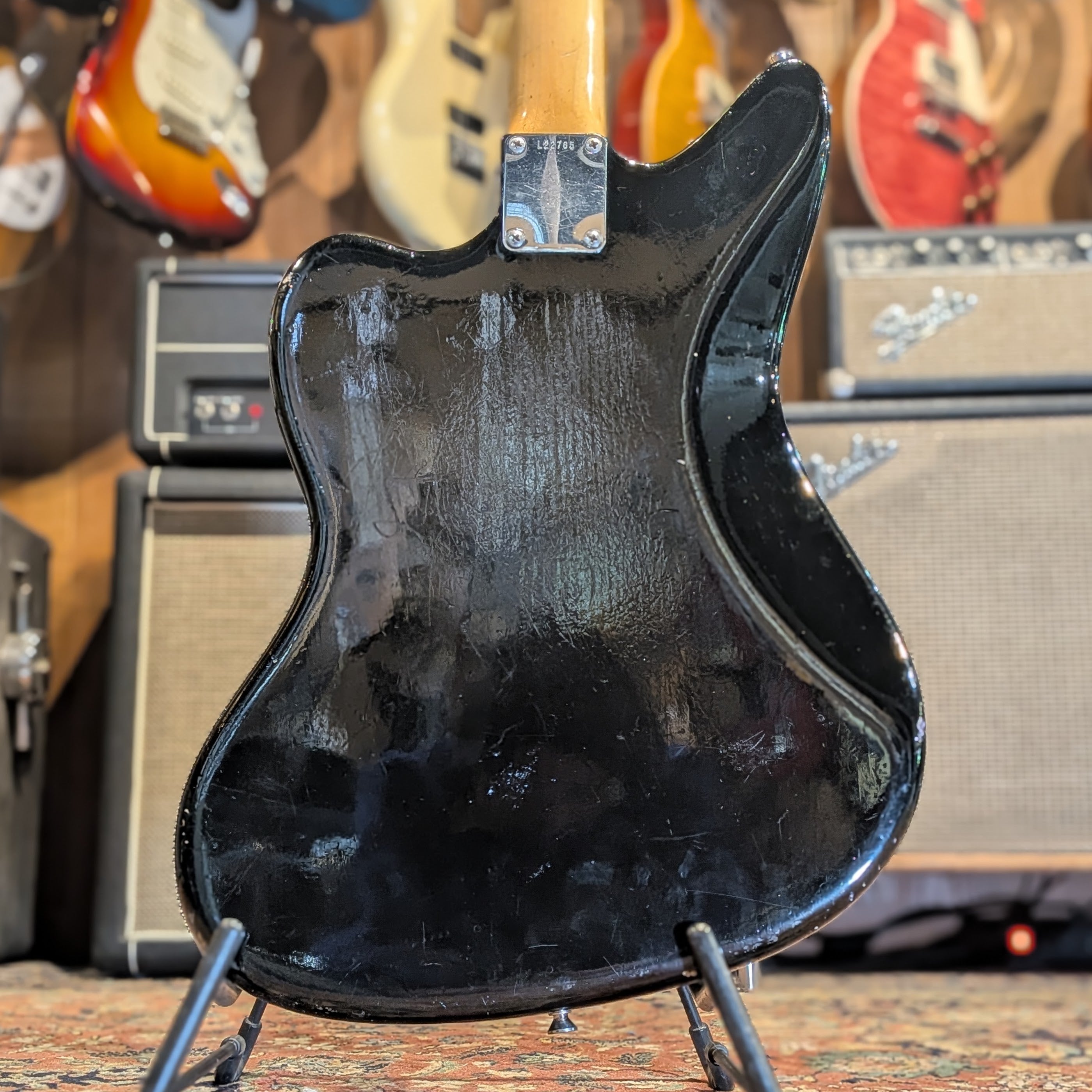 Fender Jaguar 1963 - Black Refin