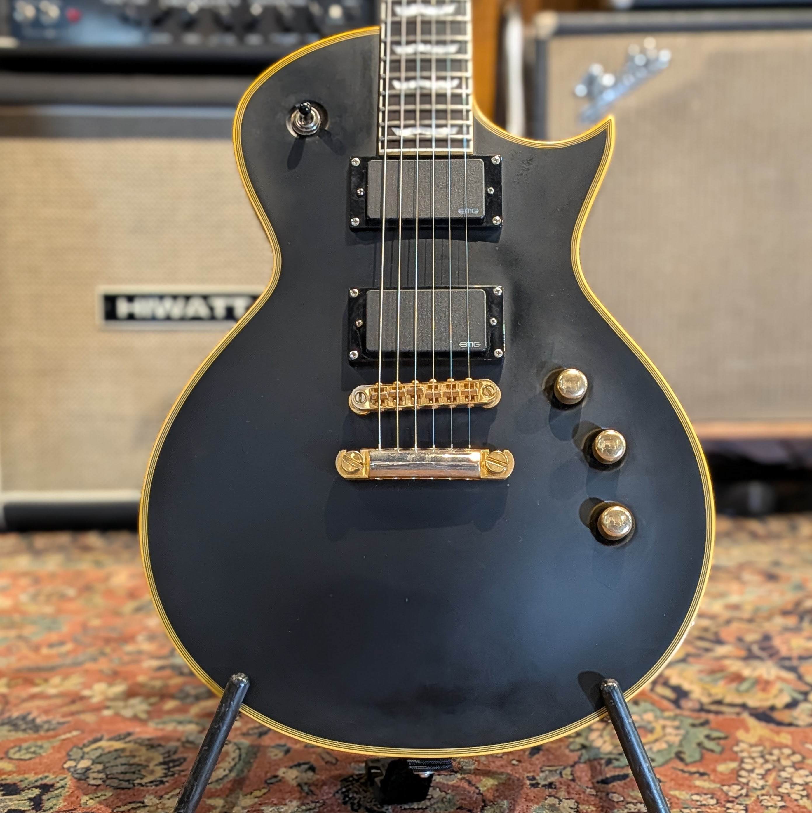 ESP LTD EC-1000 with Ebony Fretboard - Vintage Black