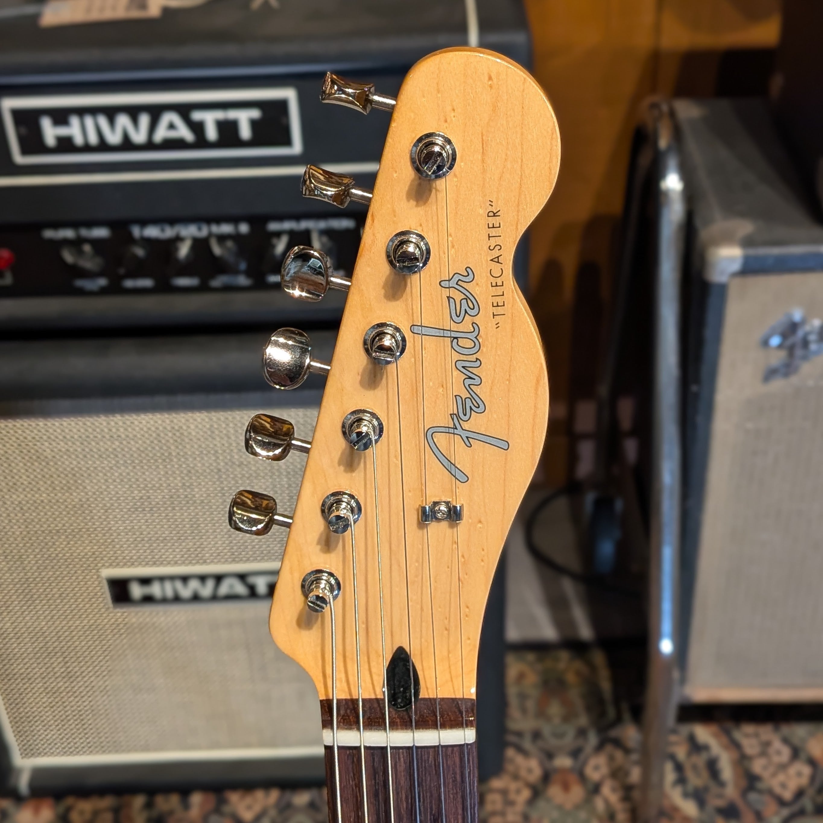 Fender MIJ Hybrid II Telecaster SH 2024 Collection 2024 - Olympic Pearl