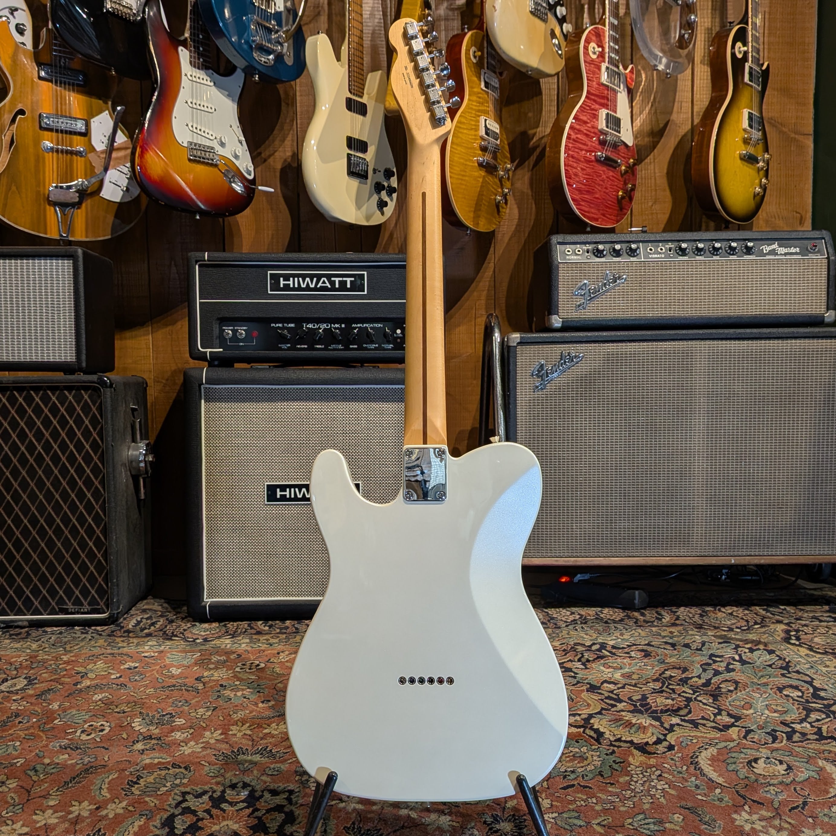 Fender MIJ Hybrid II Telecaster SH 2024 Collection 2024 - Olympic Pearl