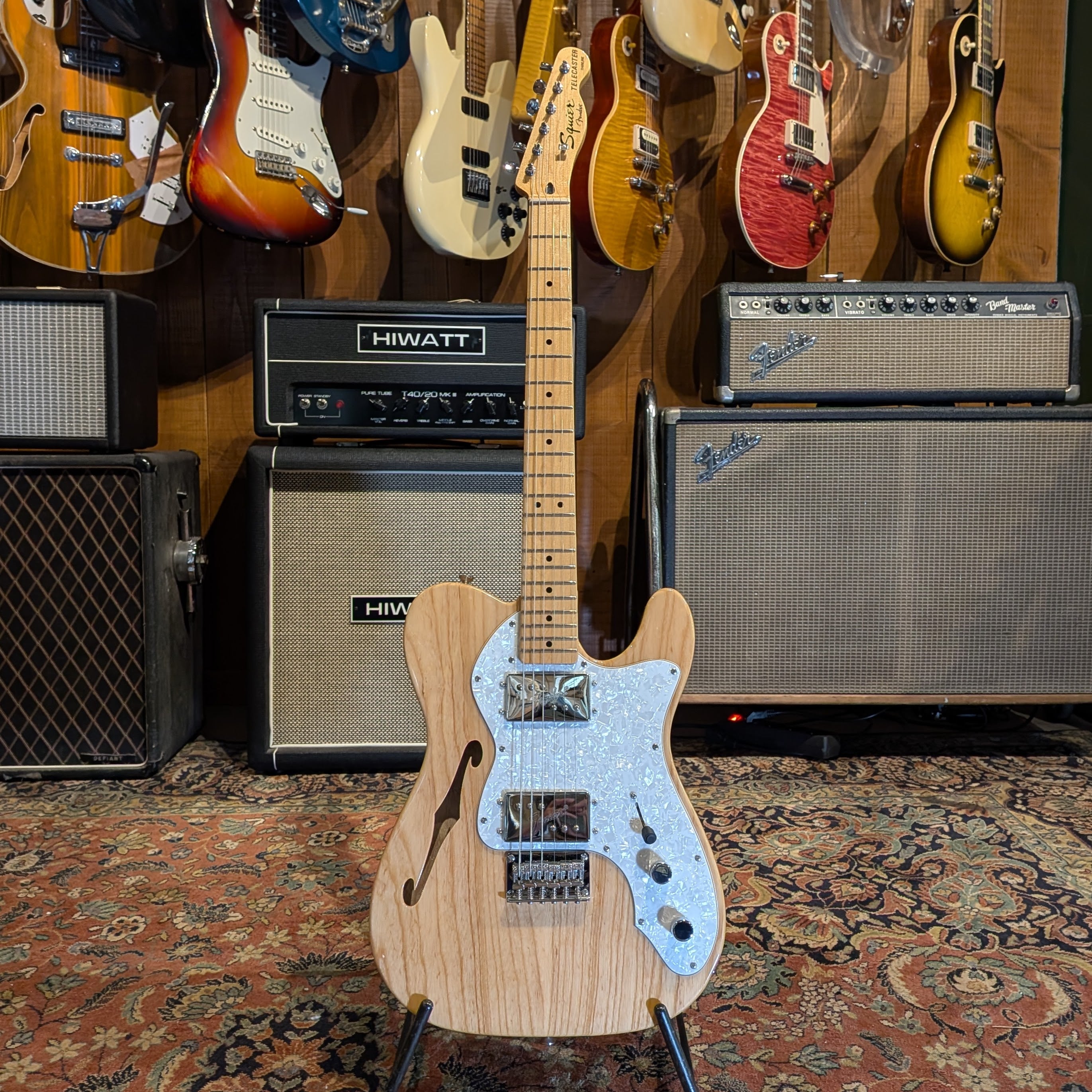 Squier Vintage Modified '72 Telecaster Thinline 2015 - Natural