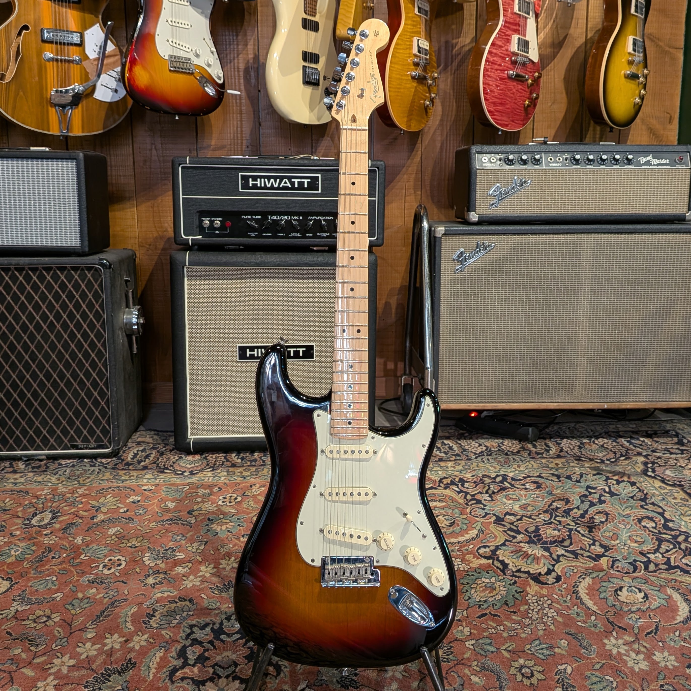 Fender American Professional Stratocaster with Maple Fretboard 2018 - Sienna Sunburst
