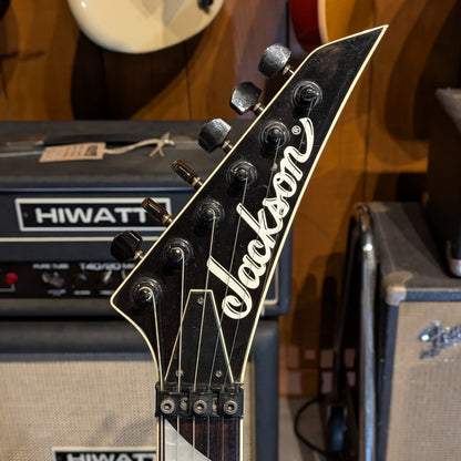 Jackson JS Series JS32 King V with Rosewood Fretboard 2014 - White with Black Bevels